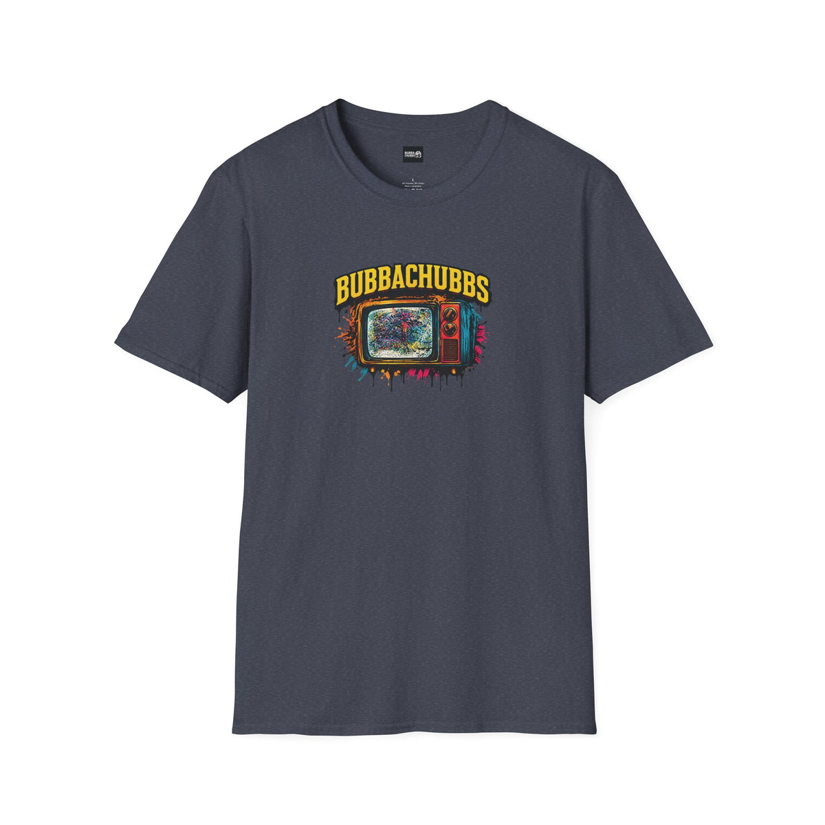 BubbaChubbs TV Large Front Tee