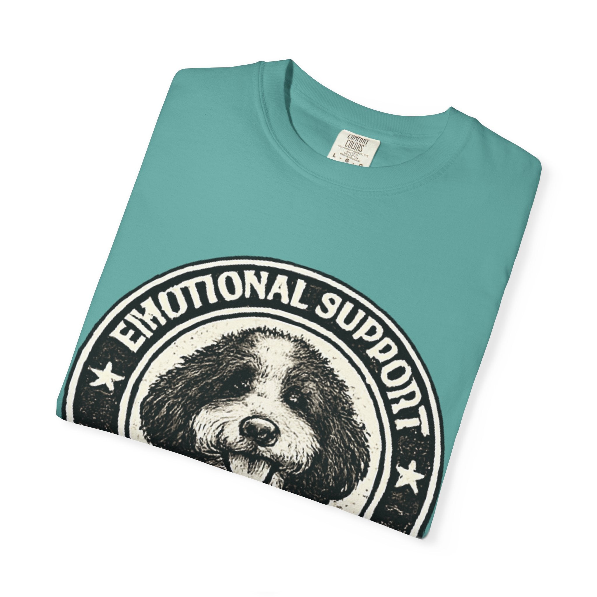BubbaChubbs Doodle Vintage Emotional Support Style Tee Printify