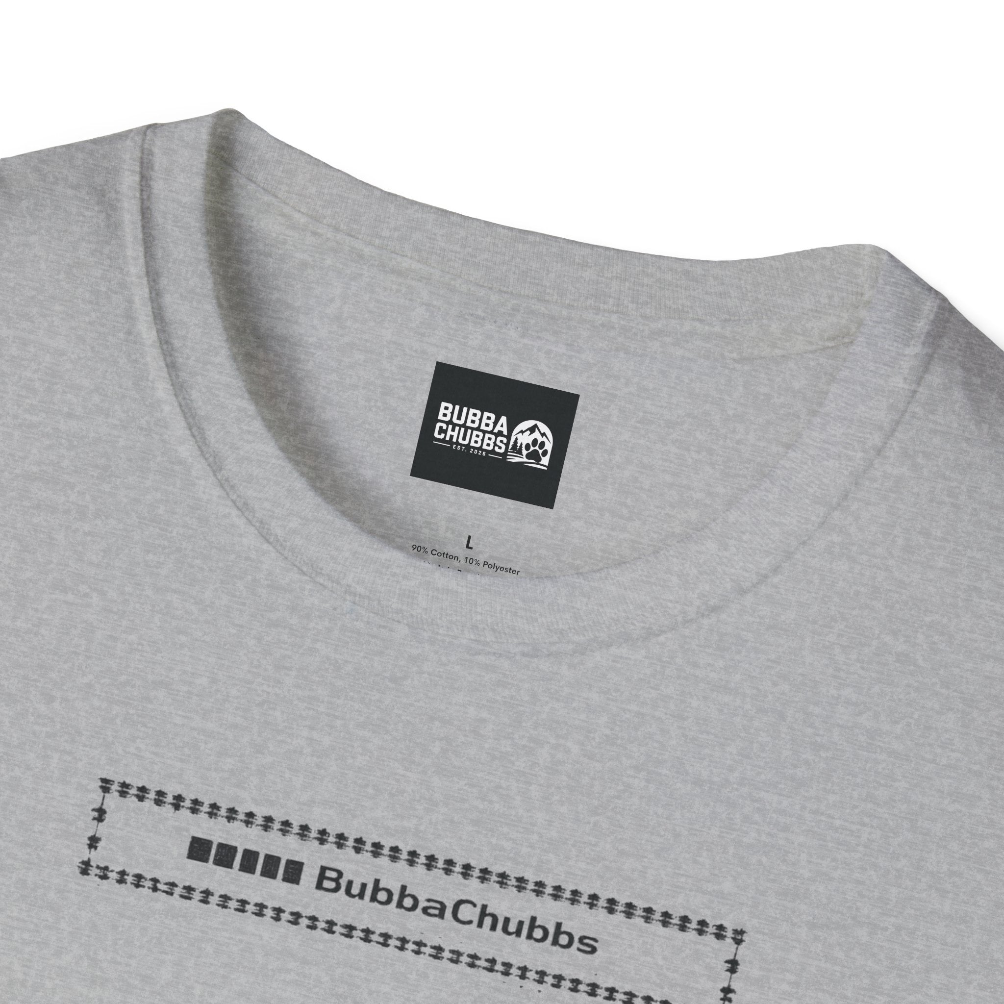 BubbaChubbs Classic Boxed Text Short-Sleeve Tee - BubbaChubbs Brand