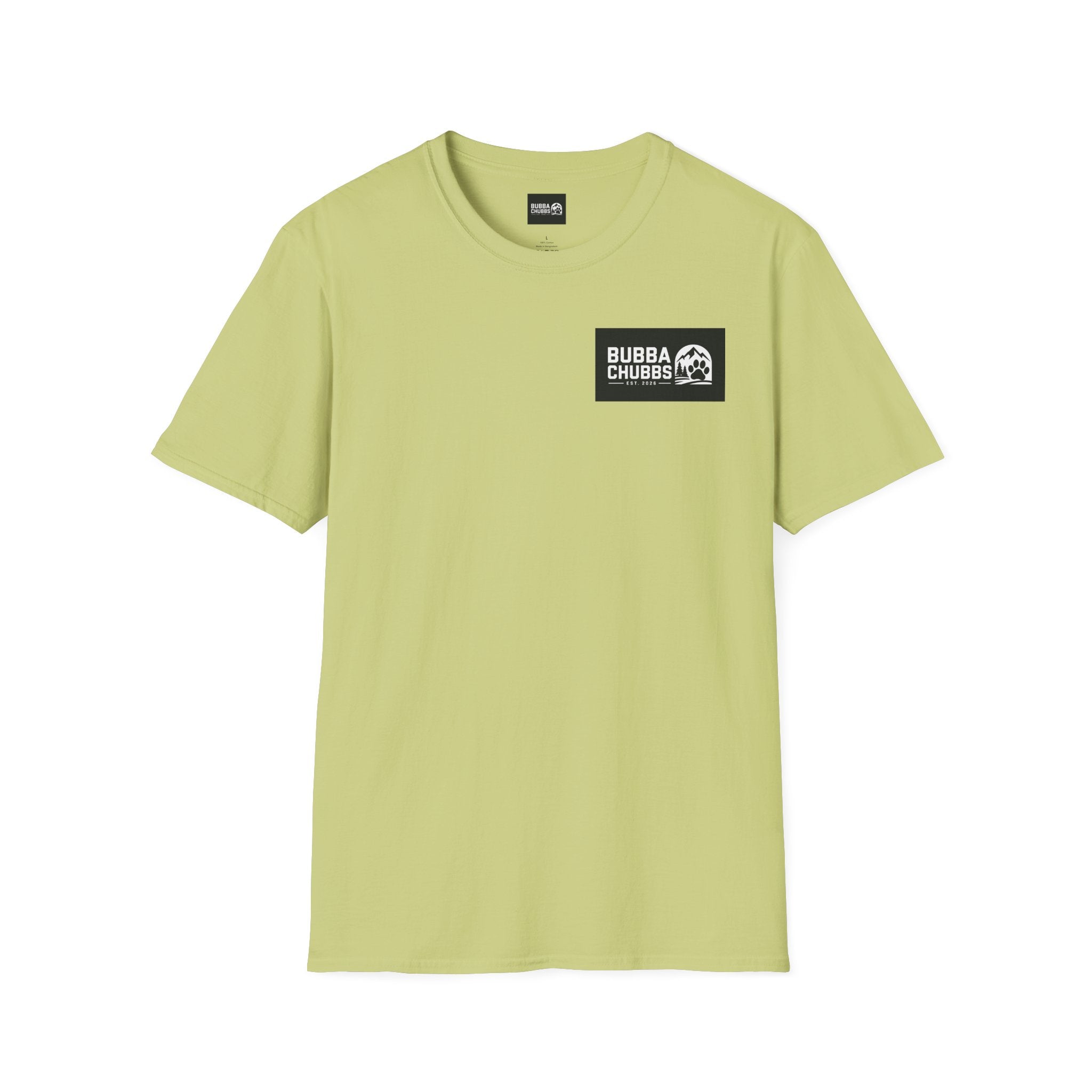 BubbaChubbs Updated Modern Logo Short-Sleeve Tee - BubbaChubbs Brand