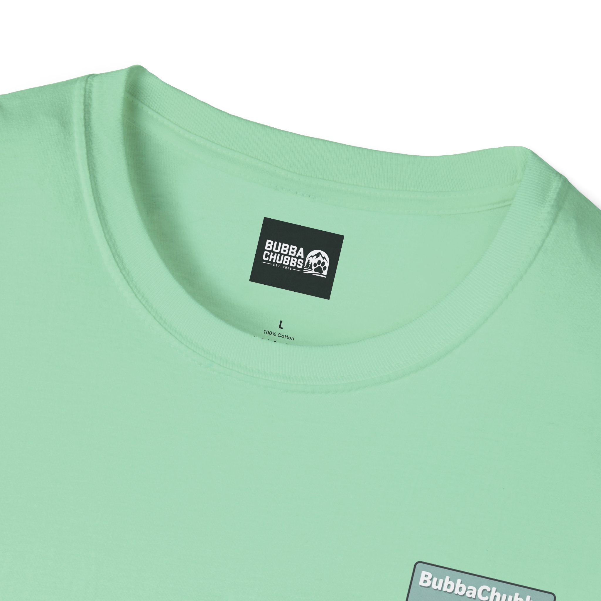 BubbaChubbs Logo front and Back Short-Sleeve Tee - BubbaChubbs Brand