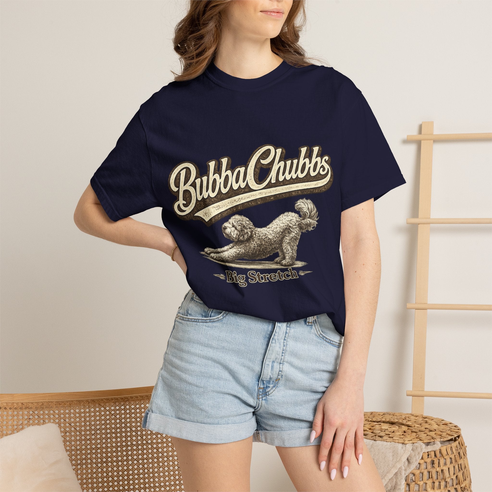 BubbaChubbs Vintage Stretch Support Style Tee Printify