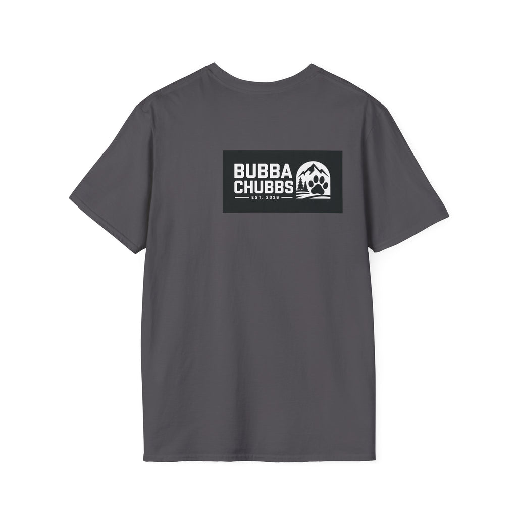 BubbaChubbs Updated Modern Back Large Logo Short-Sleeve Tee - BubbaChubbs Brand