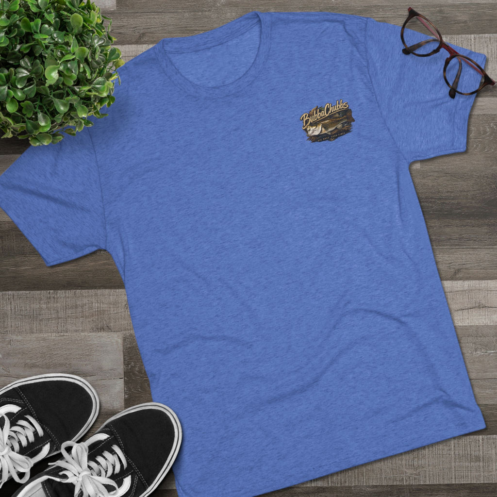 BubbaChubbs Bass Eli Minimalist Logo Tee — Adventure Outdoor Crew Shirt Printify