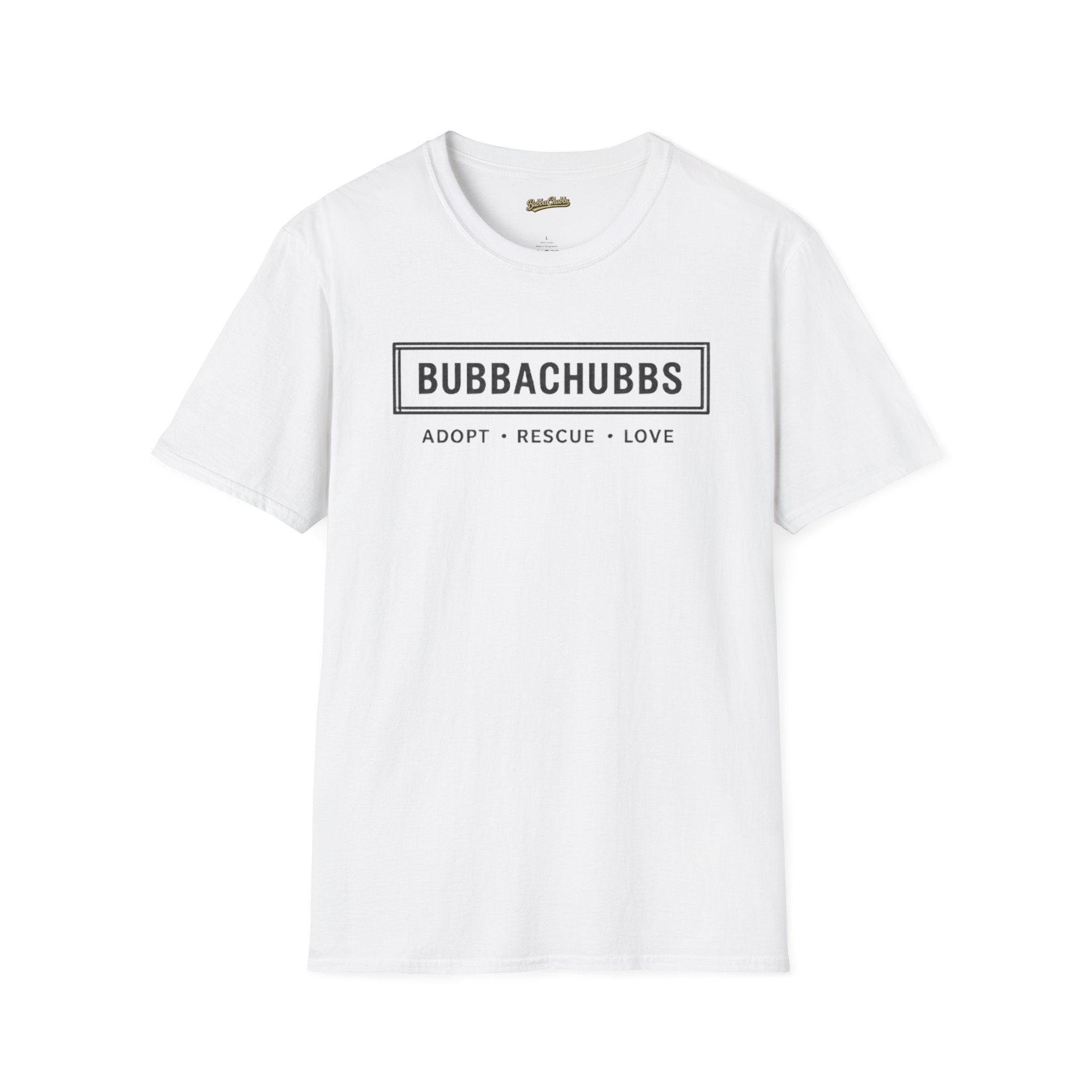 BubbaChubbs Adopt Rescue and Love Tee Printify