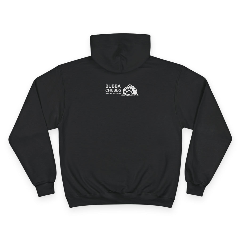 Champion Hoodie — BubbaChubbs Dog Sunset Graphic Hoodie