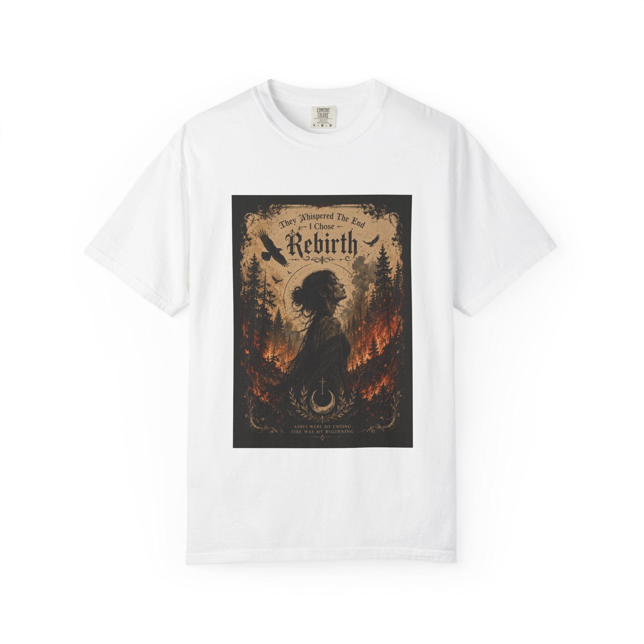 BubbaChubbs Goth Vibe Rebirth Style Tee - BubbaChubbs Brand