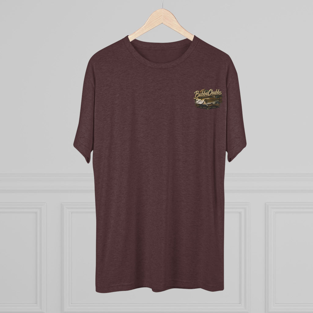 BubbaChubbs Bass Eli Minimalist Logo Tee — Adventure Outdoor Crew Shirt Printify
