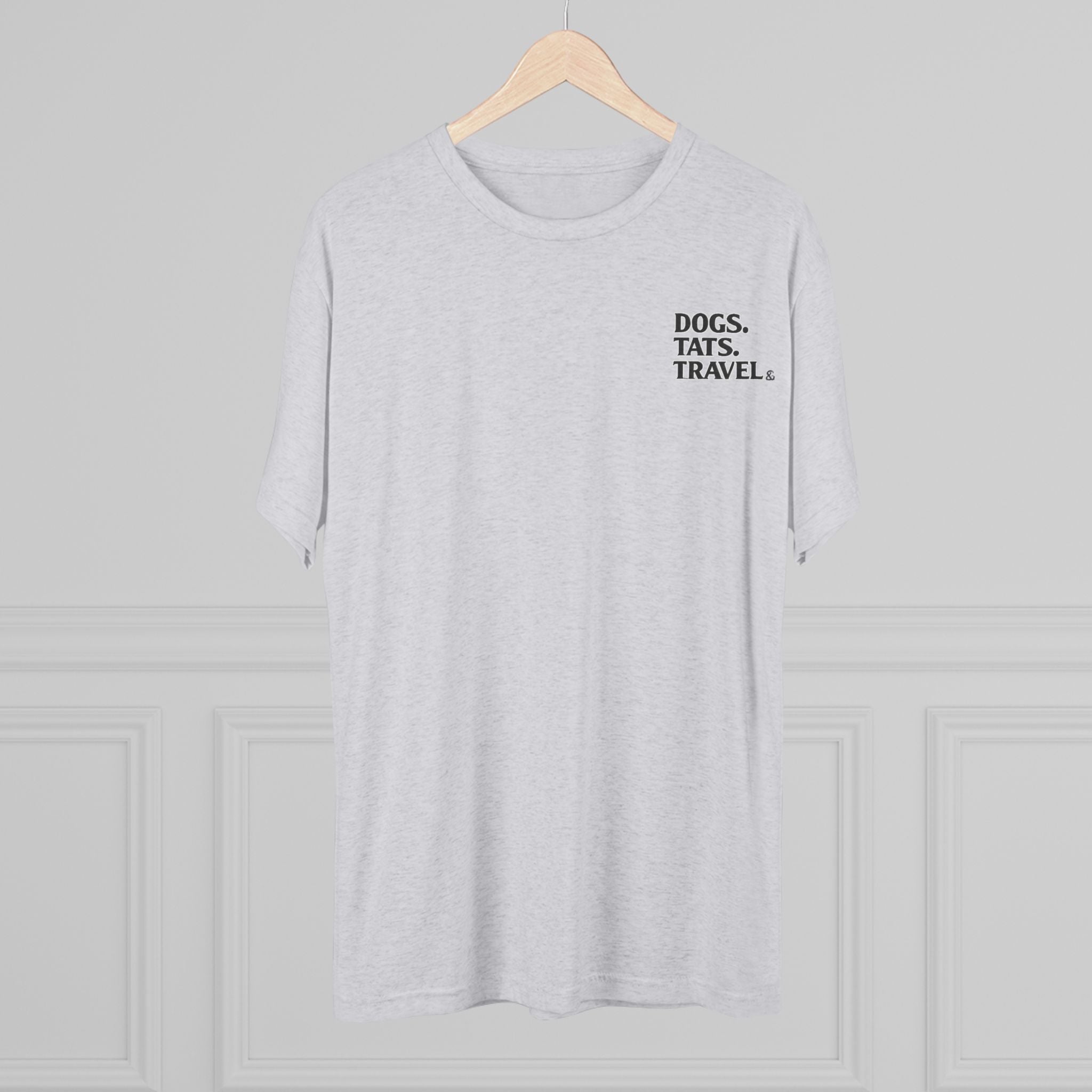 BubbaChubbs Mountains Minimalist Dogs Tats Travel — Adventure Outdoor Crew Shirt - BubbaChubbs Brand