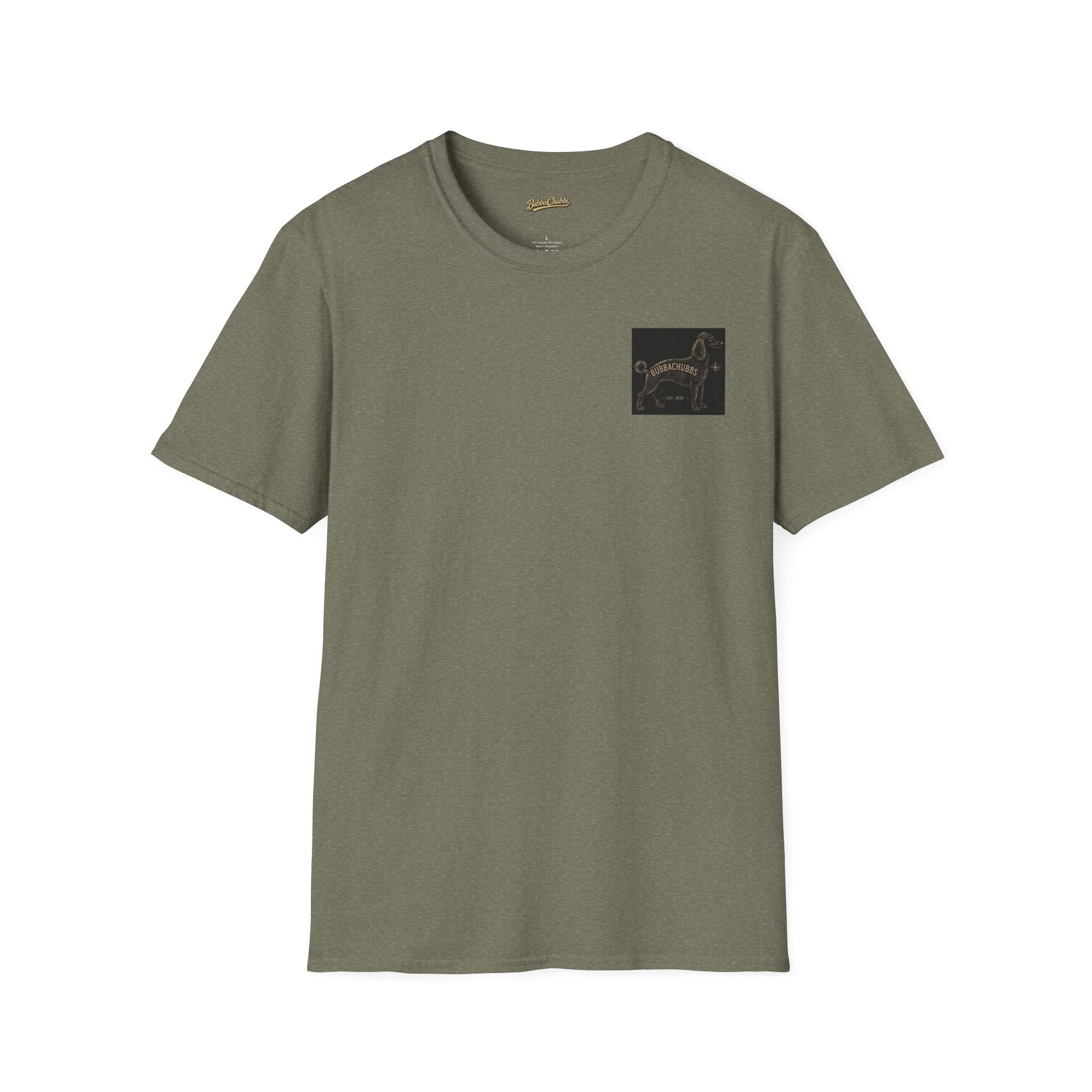 BubbaChubbs Himself Positioned Short-Sleeve Tee - BubbaChubbs Brand