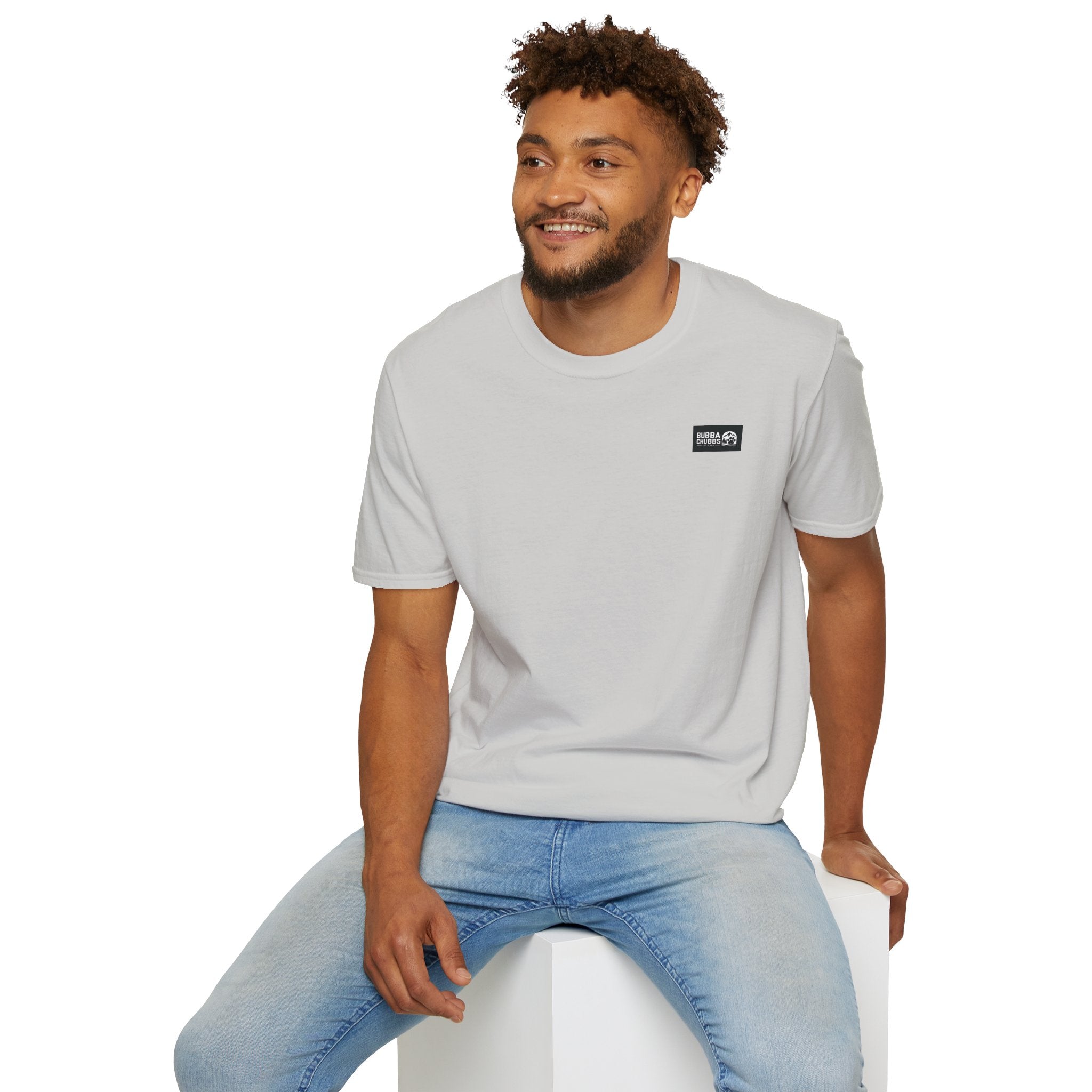 BubbaChubbs Updated Modern Back Large Logo Short-Sleeve Tee - BubbaChubbs Brand