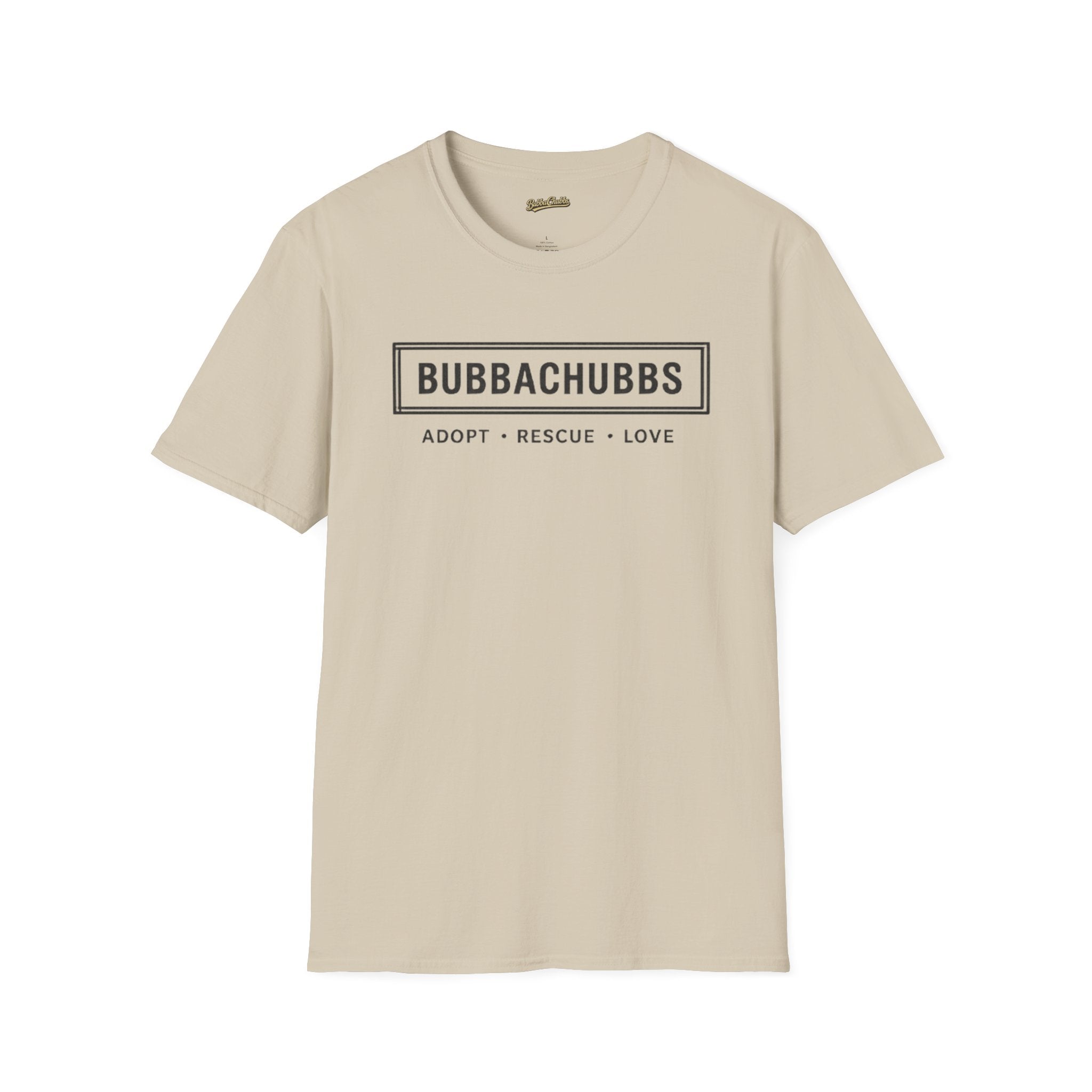 BubbaChubbs Adopt Rescue and Love Tee Printify