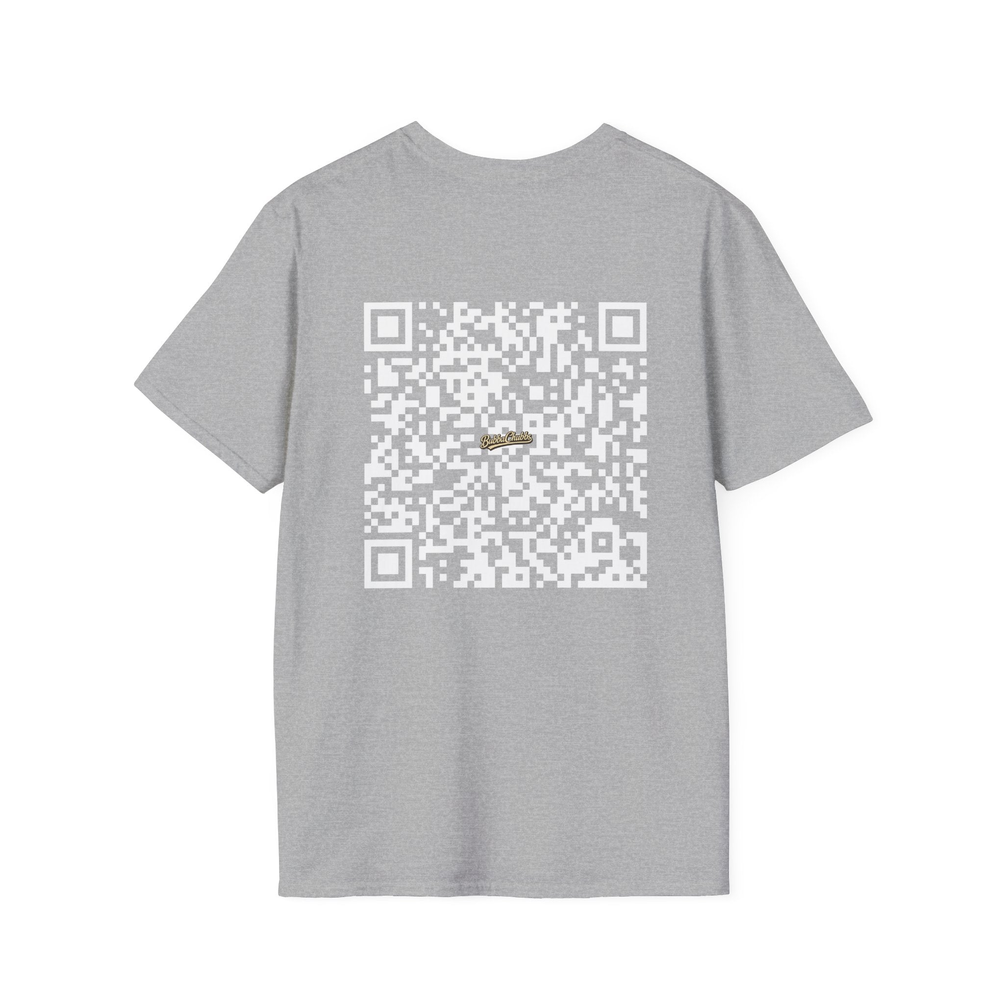 BubbaChubbs QR Code BubbaChubbs - T-Shirt Printify