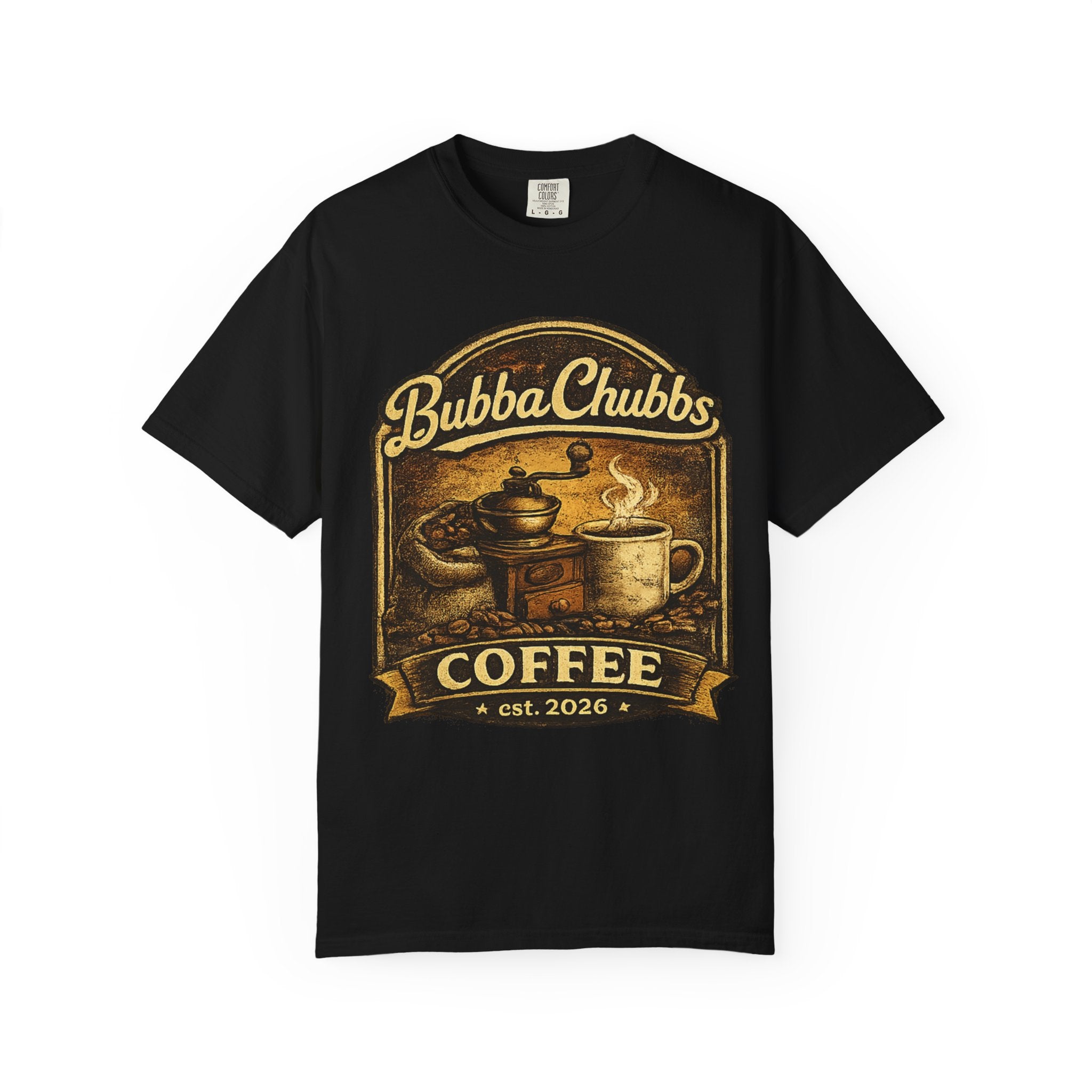 Coffee Graphic Tee | BubbaChubbs Get Out Stay Wild T-Shirt