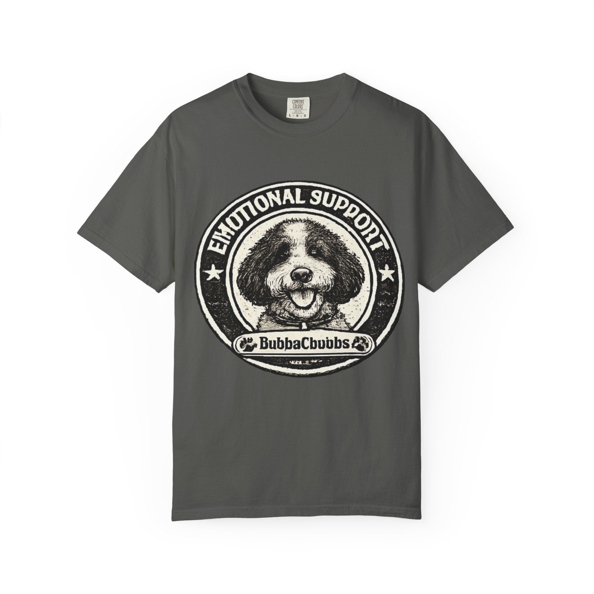 BubbaChubbs Doodle Vintage Emotional Support Style Tee - BubbaChubbs Brand