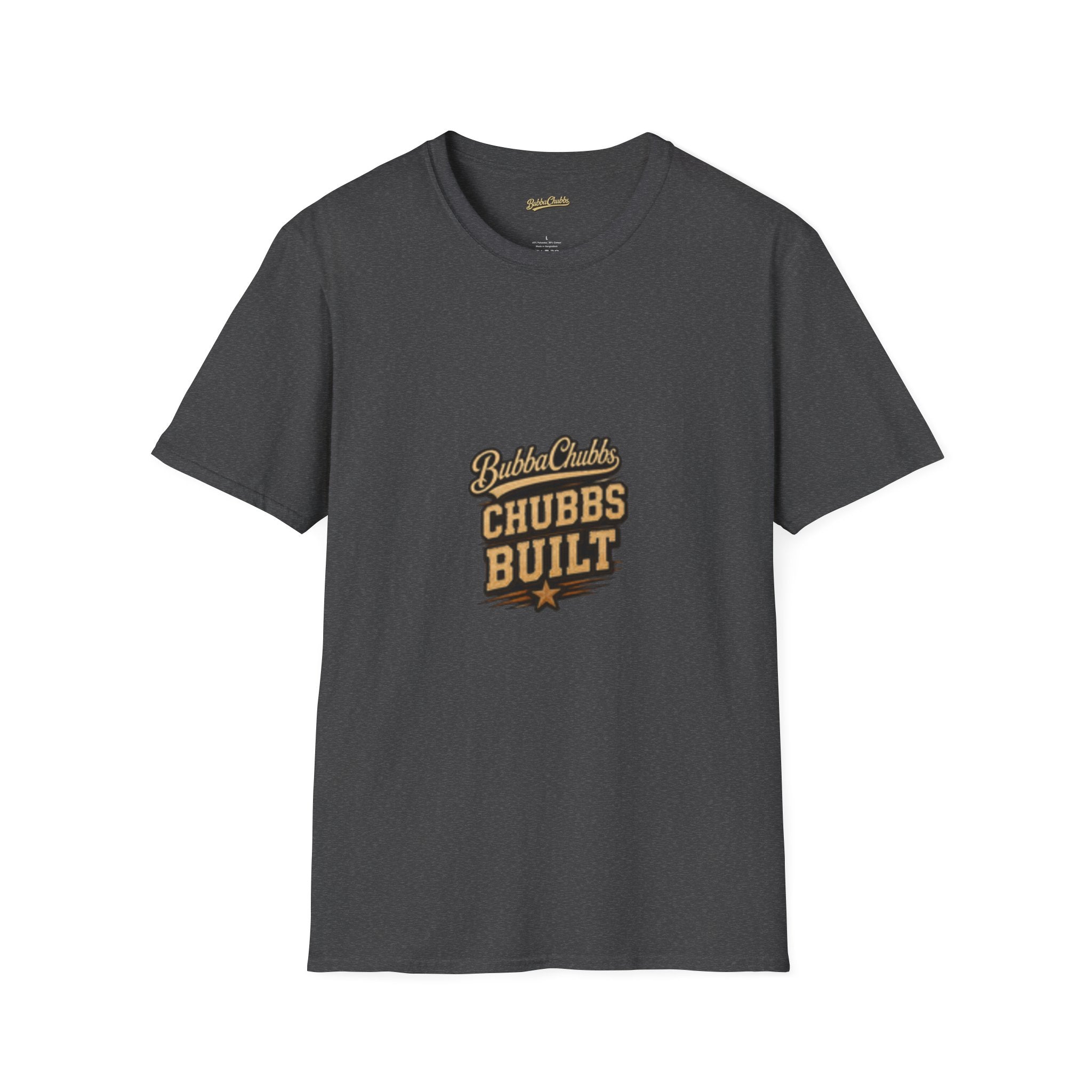Powered by Chubbs Graphic Tee | BubbaChubbs Statement T-Shirt