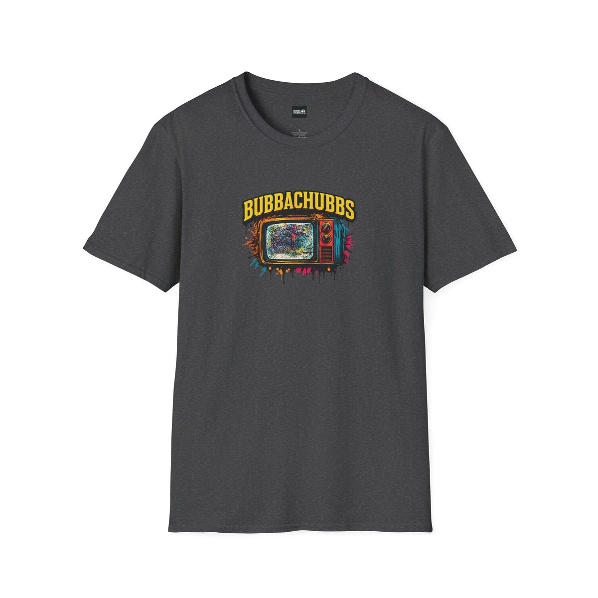 BubbaChubbs TV Large Front Tee