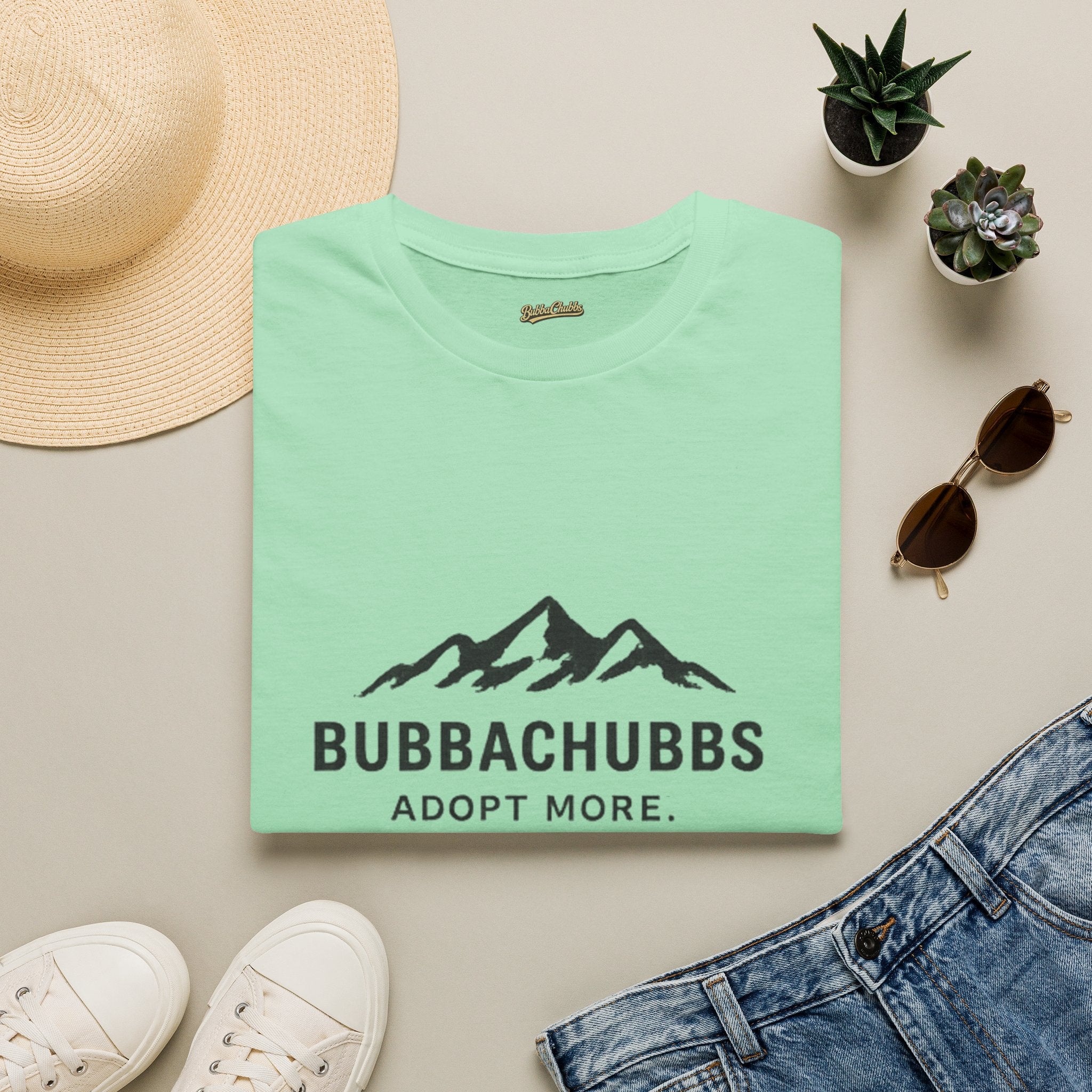 BubbaChubbs Adopt More Tee - BubbaChubbs Brand