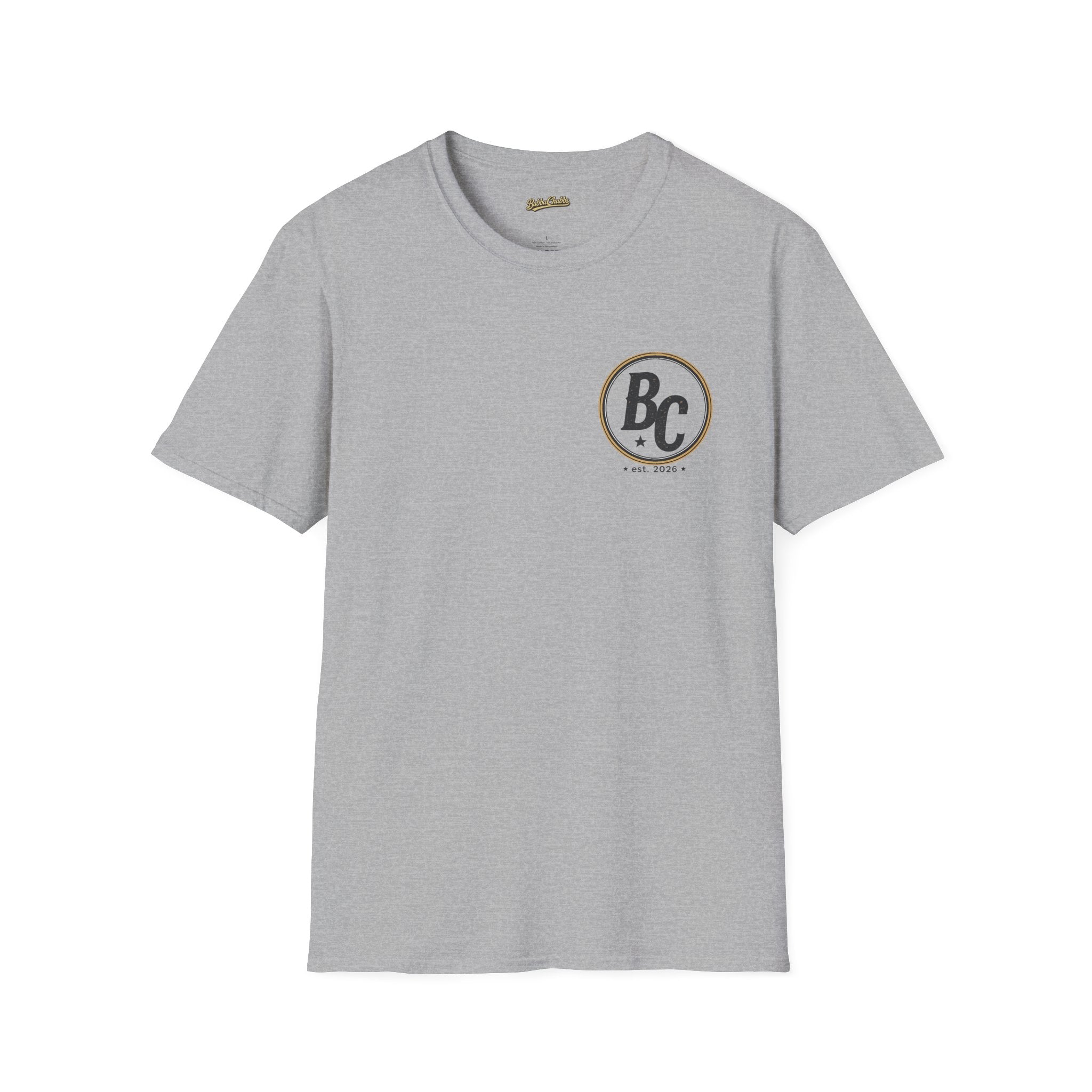 BubbaChubbs Logo Simple Solo T-Shirt Printify