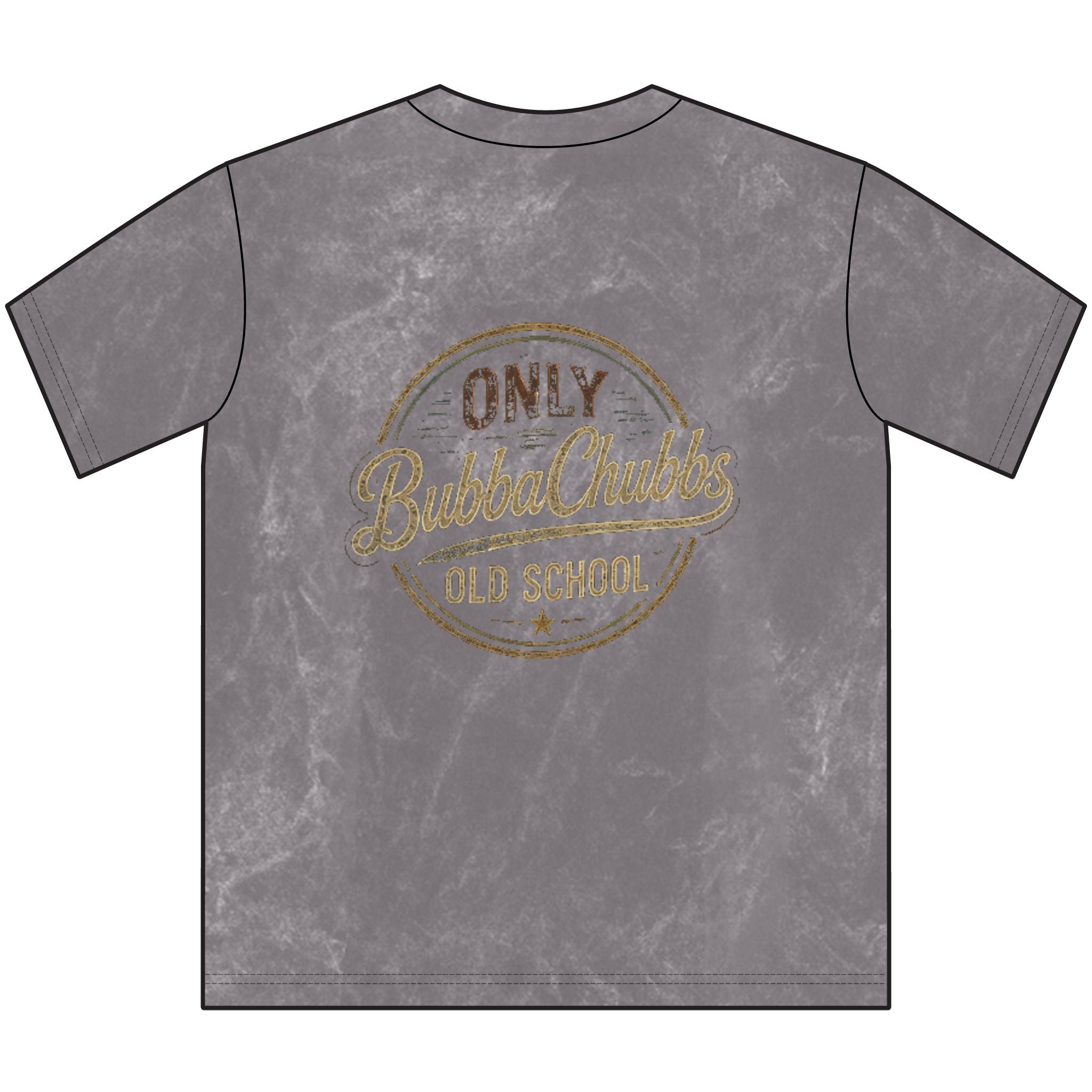 BubbaChubbs Vintage Crewneck Tee T‑Shirt Printify