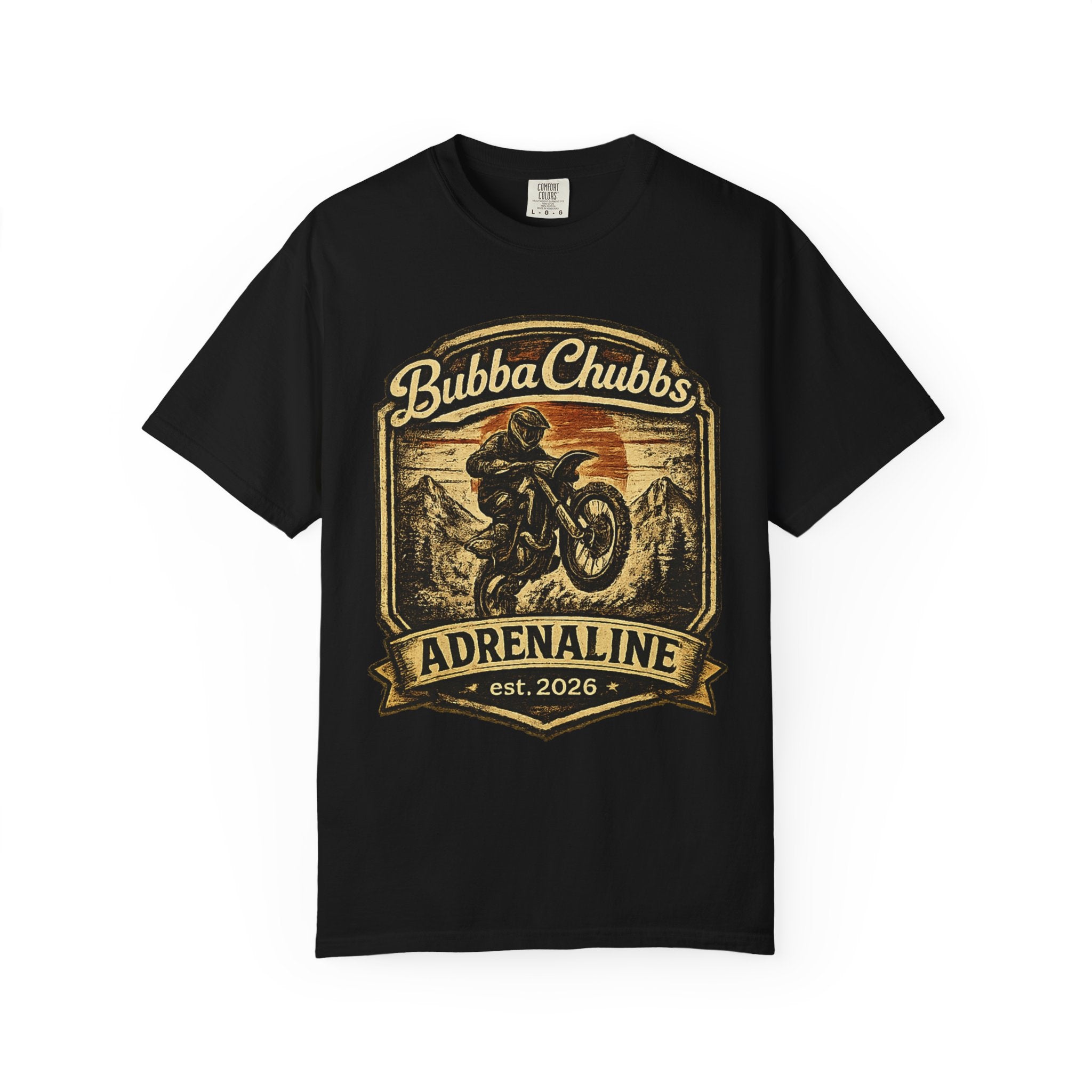 Adrenaline Junky Graphic Tee | BubbaChubbs Extreme Lifestyle T-Shirt