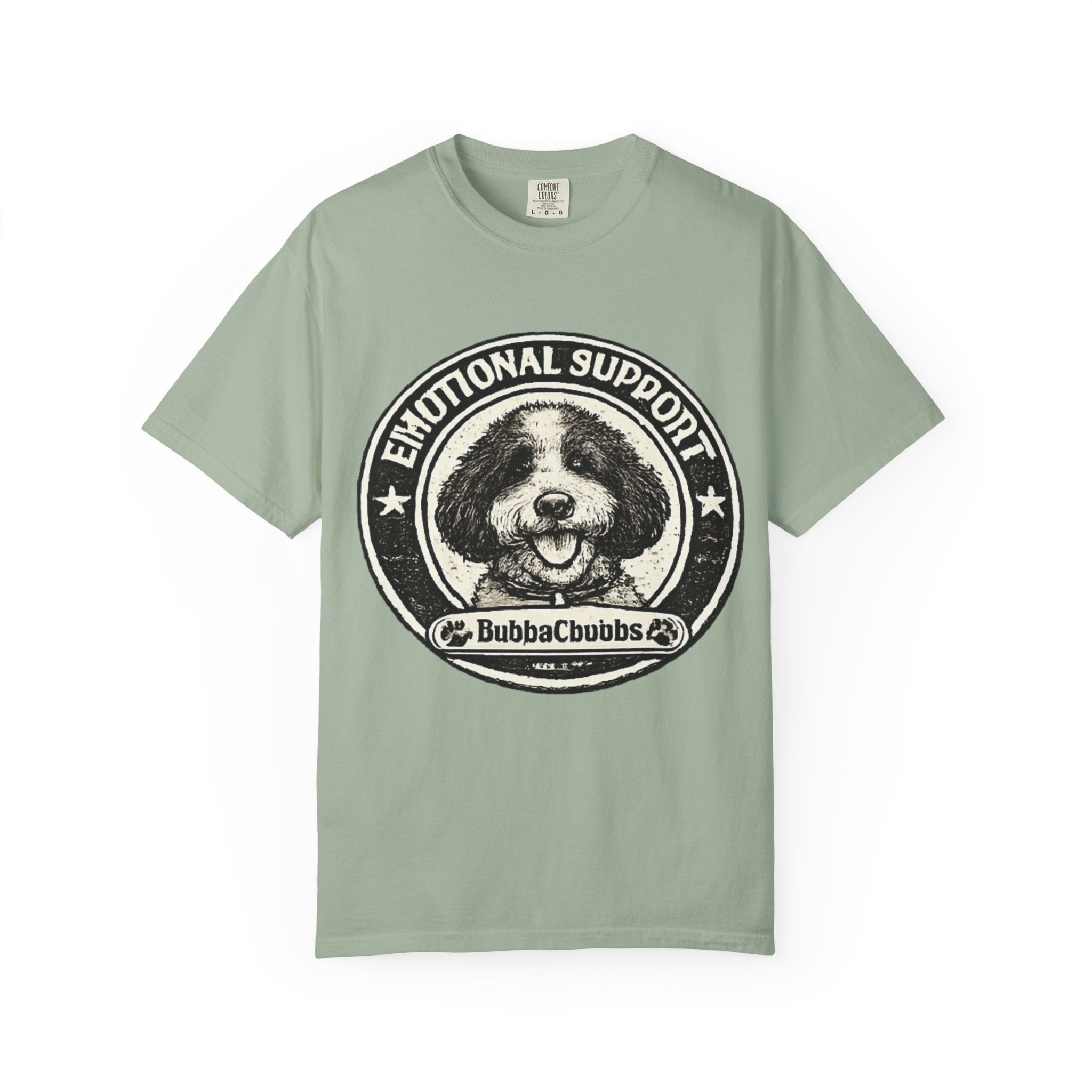 BubbaChubbs Doodle Vintage Emotional Support Style Tee - BubbaChubbs Brand