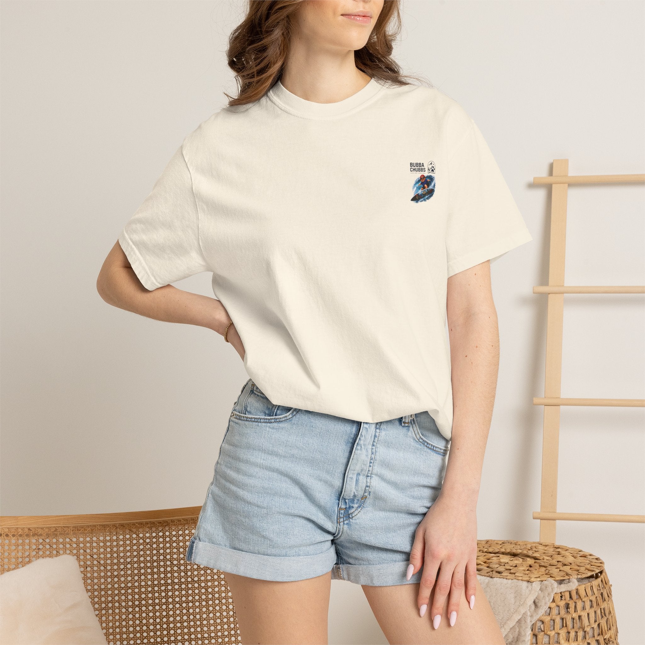 BubbaChubbs Minimal Surfs Up Tee - BubbaChubbs Brand