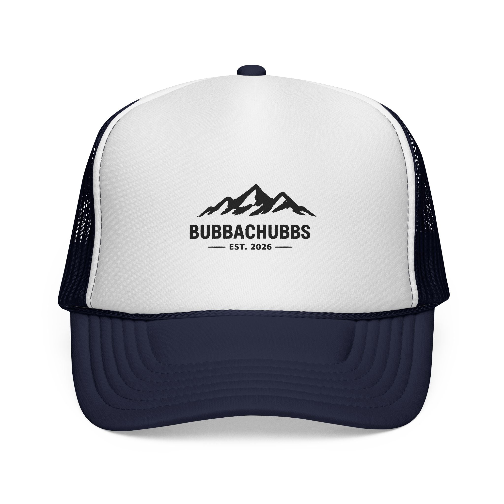 BubbaChubbs Adventure Mountain Trucker Cap — Retro Hat - BubbaChubbs Brand