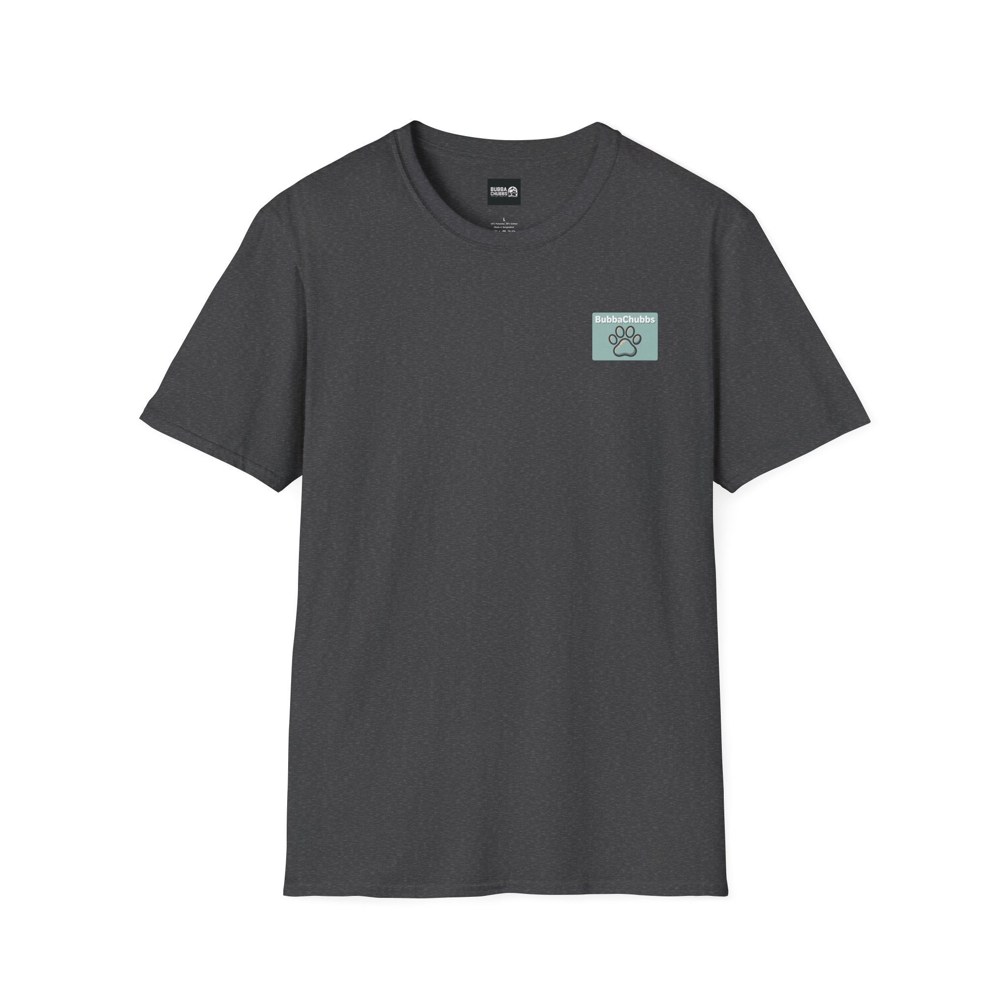 BubbaChubbs Logo front and Back Short-Sleeve Tee - BubbaChubbs Brand