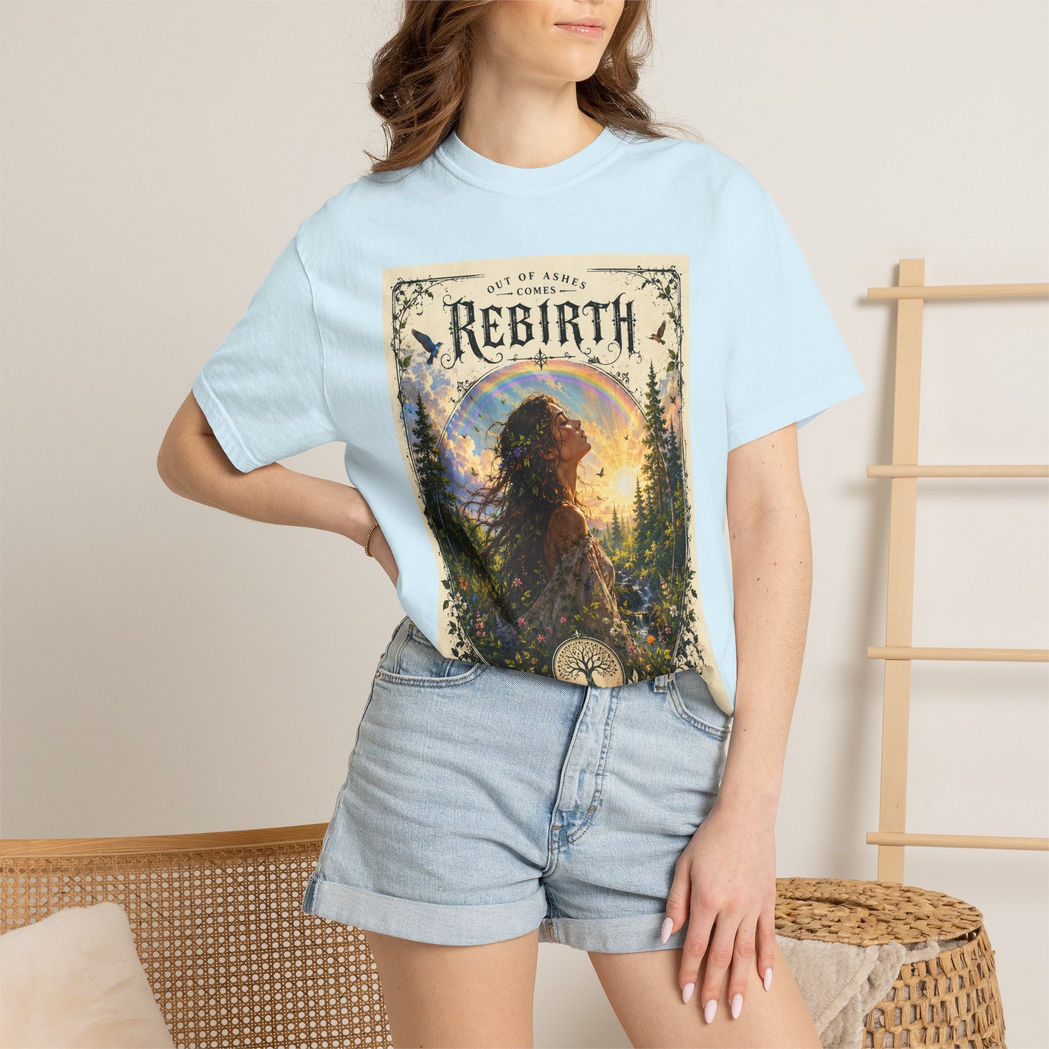 BubbaChubbs Out of the Ashes Inspired Style Tee Printify