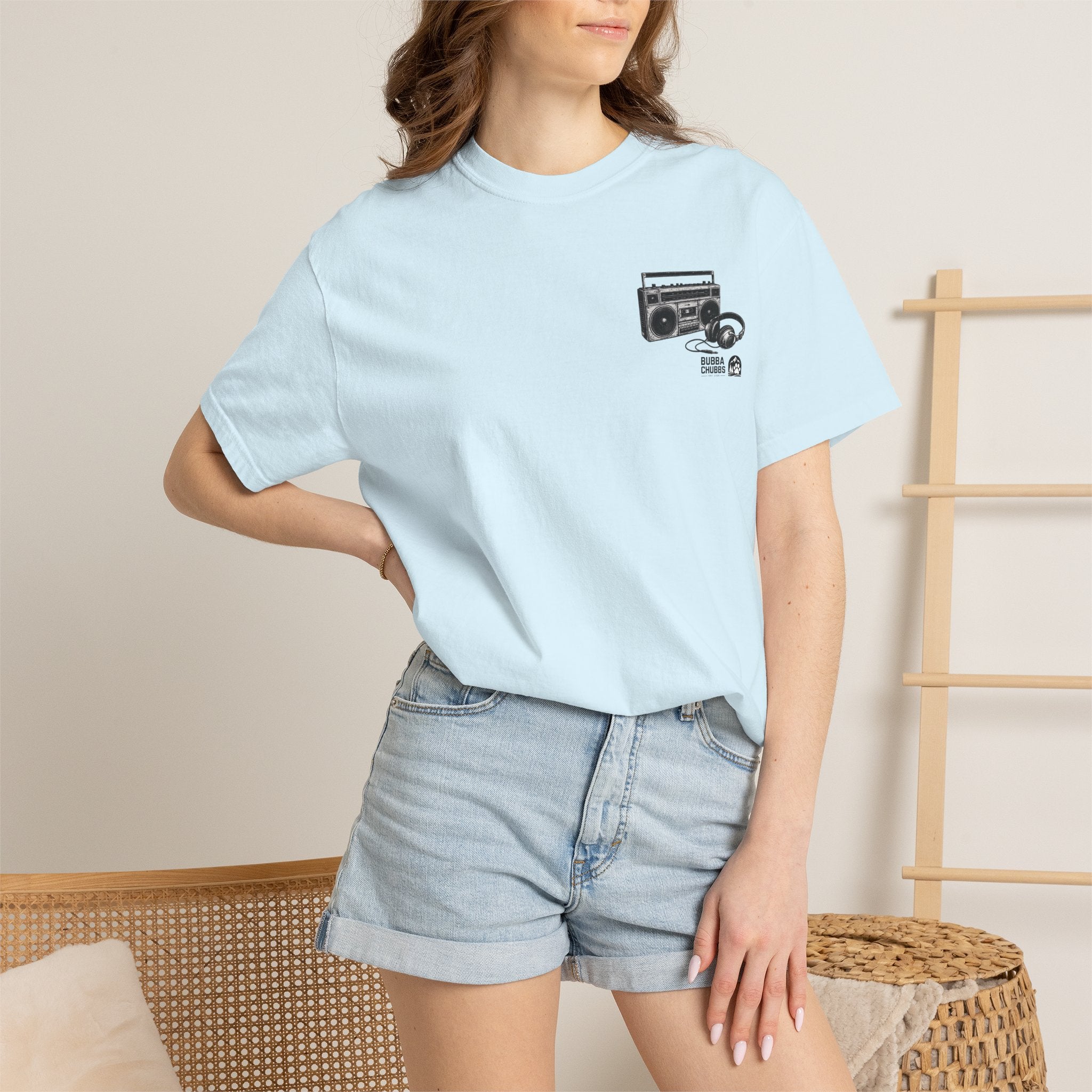 BubbaChubbs Boombox vintage Tee - BubbaChubbs Brand
