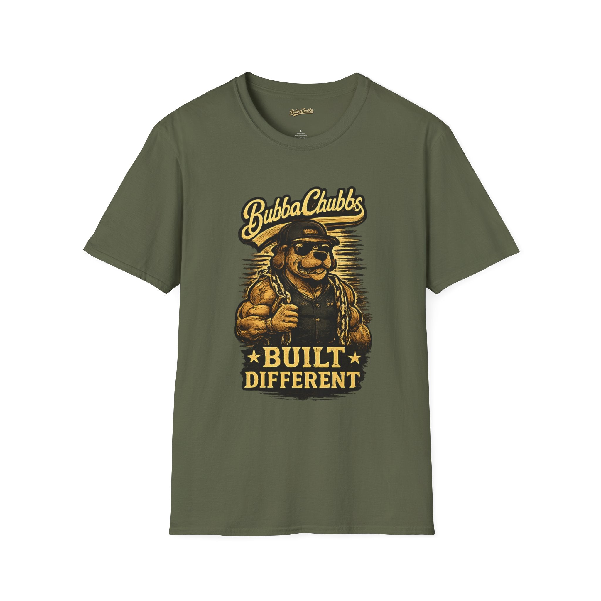 Built Different Graphic Tee | BubbaChubbs Bold Statement T-Shirt