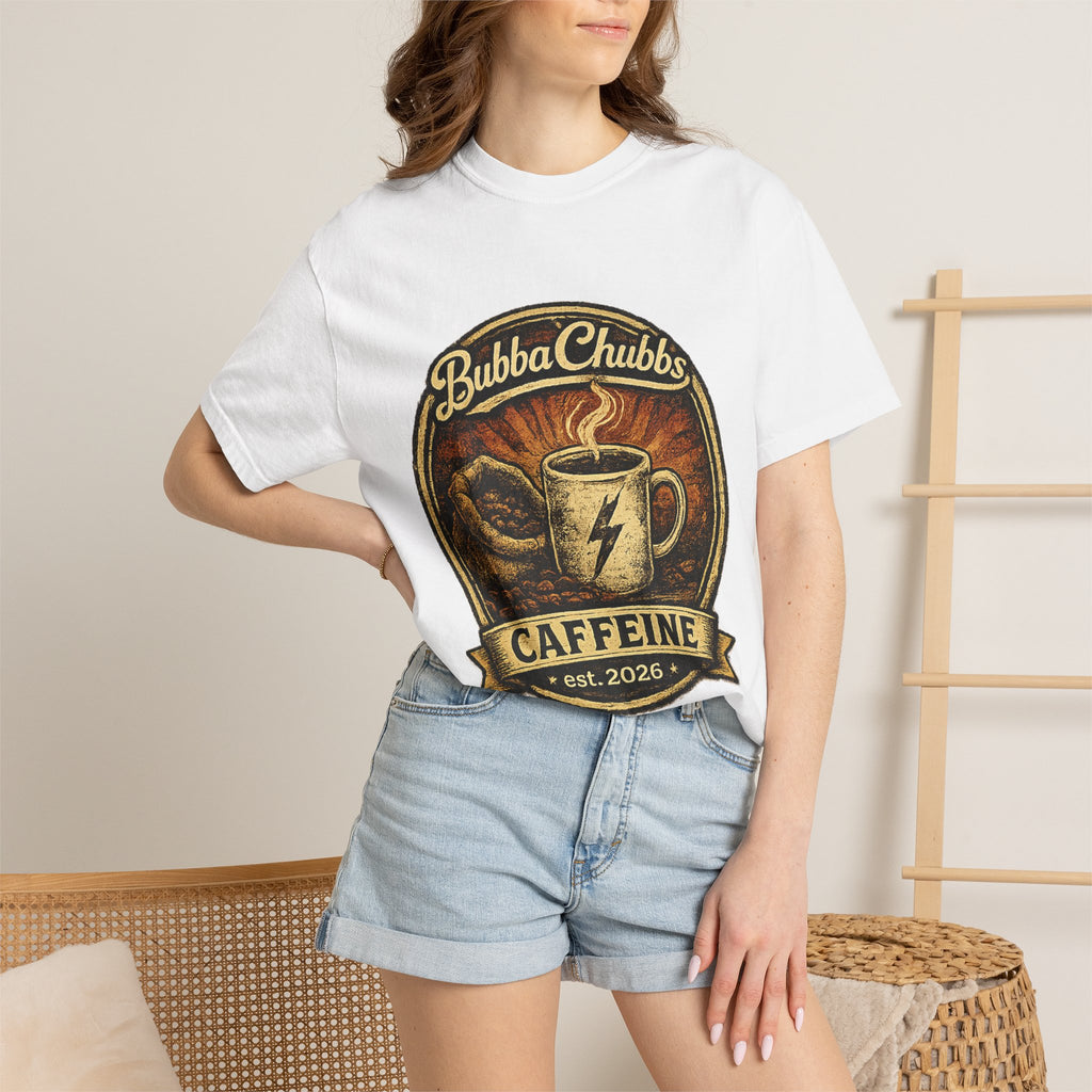 Coffee Jolt Graphic Tee | BubbaChubbs Get Out Stay Wild T-Shirt