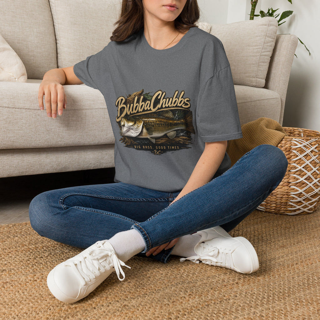 BubbaChubbs Gone Fishing Graphic Tee Printify