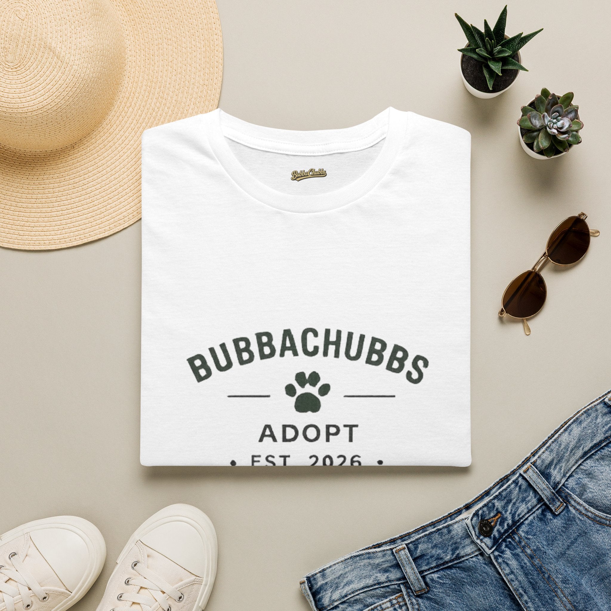 BubbaChubbs Adopt 2026 Tee - BubbaChubbs Brand