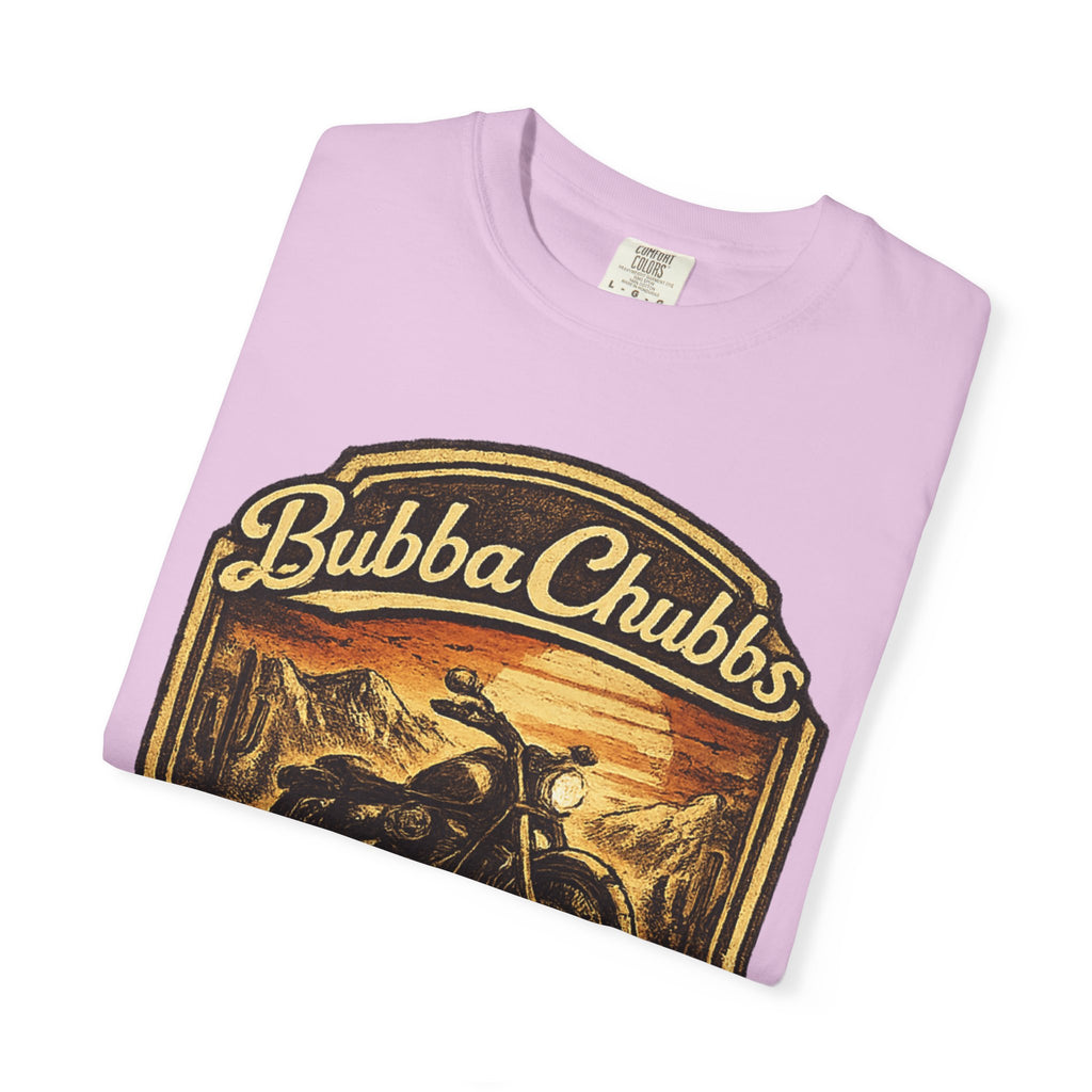 Motorcycle Garage Graphic Tee | BubbaChubbs Biker T-Shirt