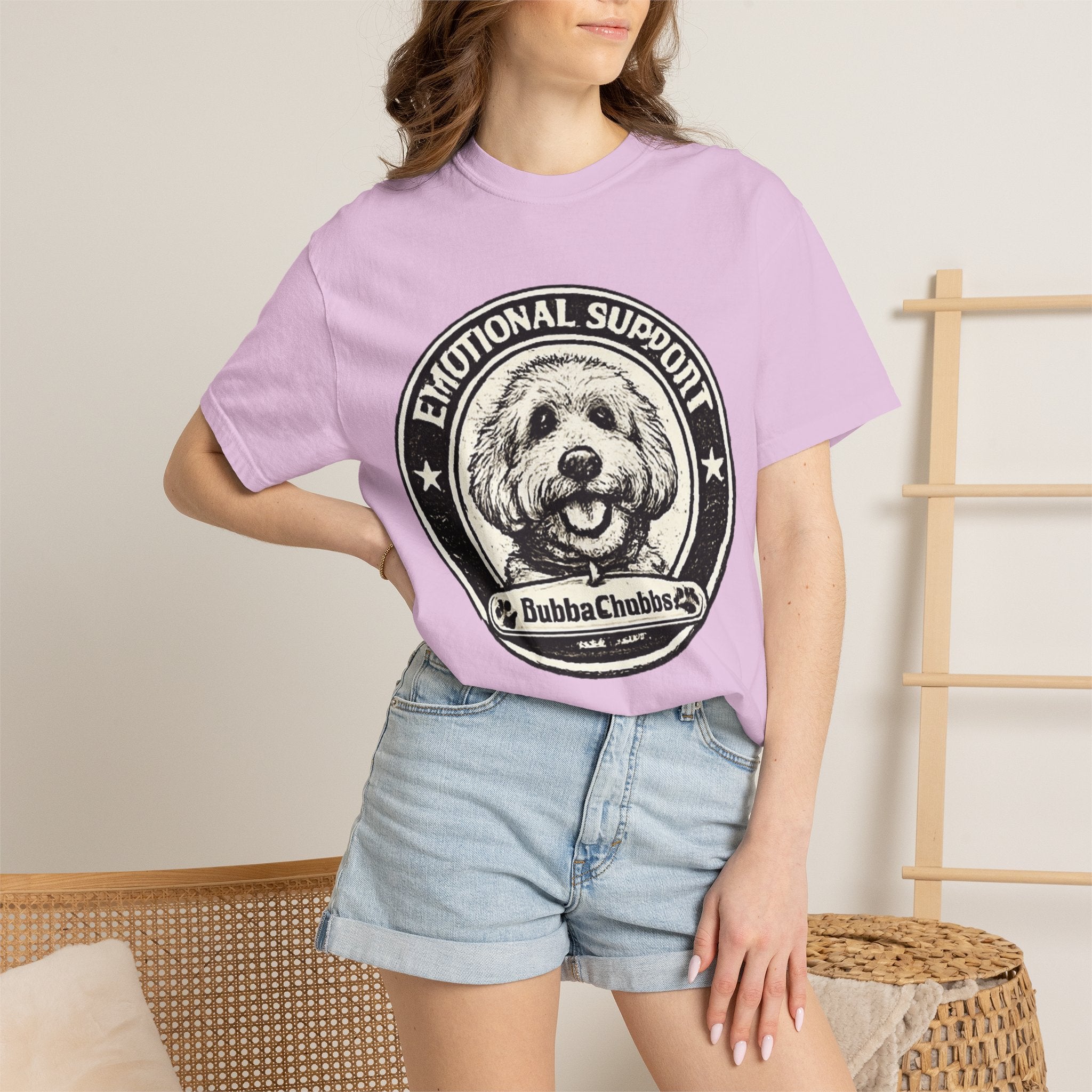 BubbaChubbs Vintage Emotional Support Style Tee Printify