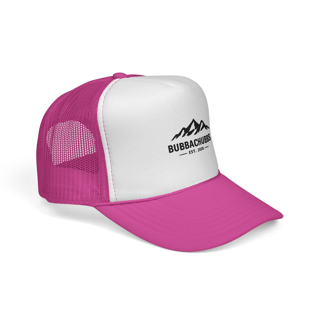 BubbaChubbs Adventure Mountain Trucker Cap — Retro Hat - BubbaChubbs Brand