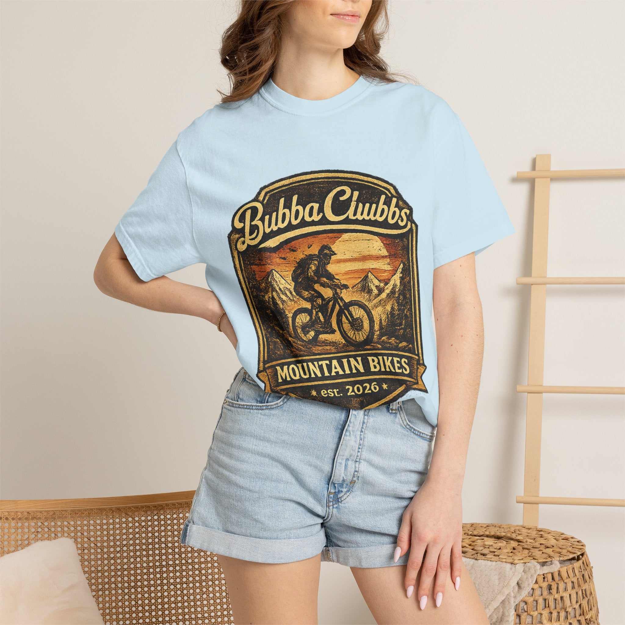 Mountain Bikes Graphic Tee | BubbaChubbs Get Out Stay Wild T-Shirt