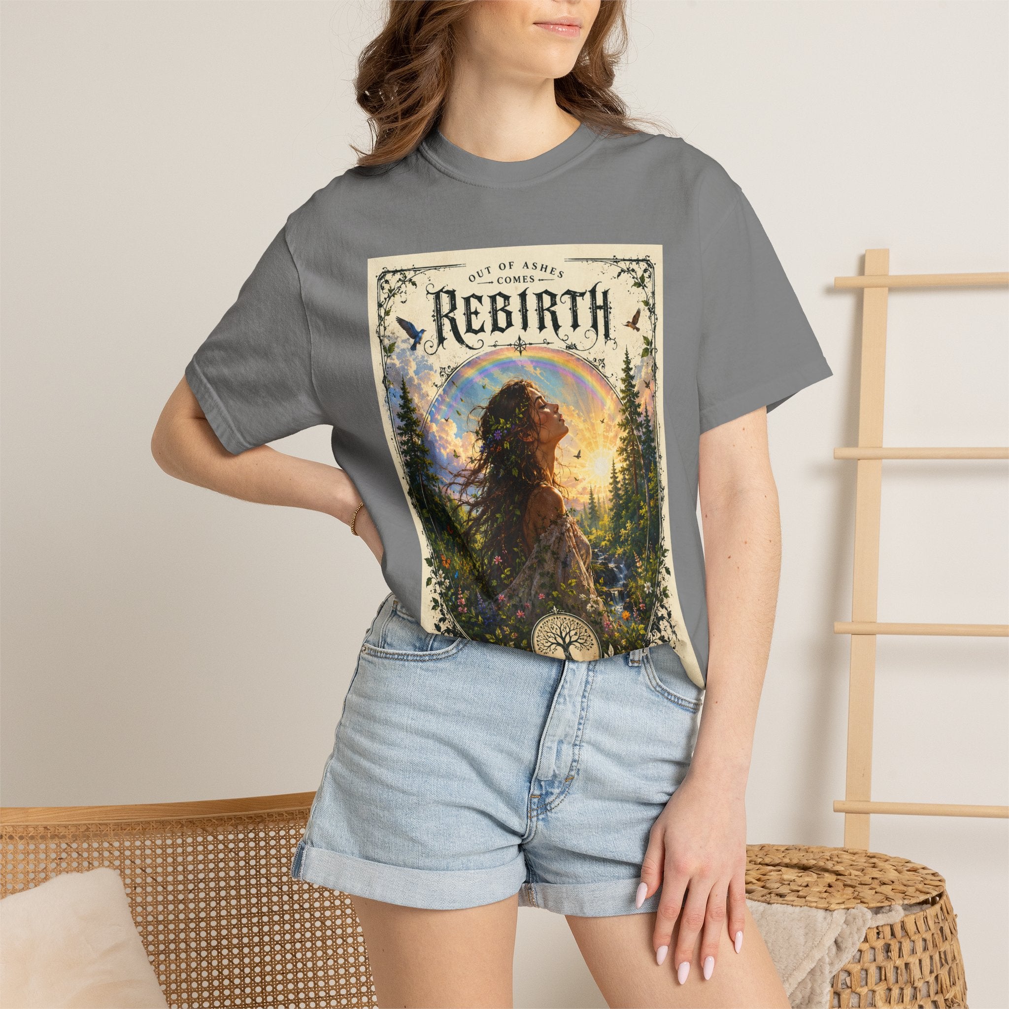 BubbaChubbs Out of the Ashes Inspired Style Tee Printify