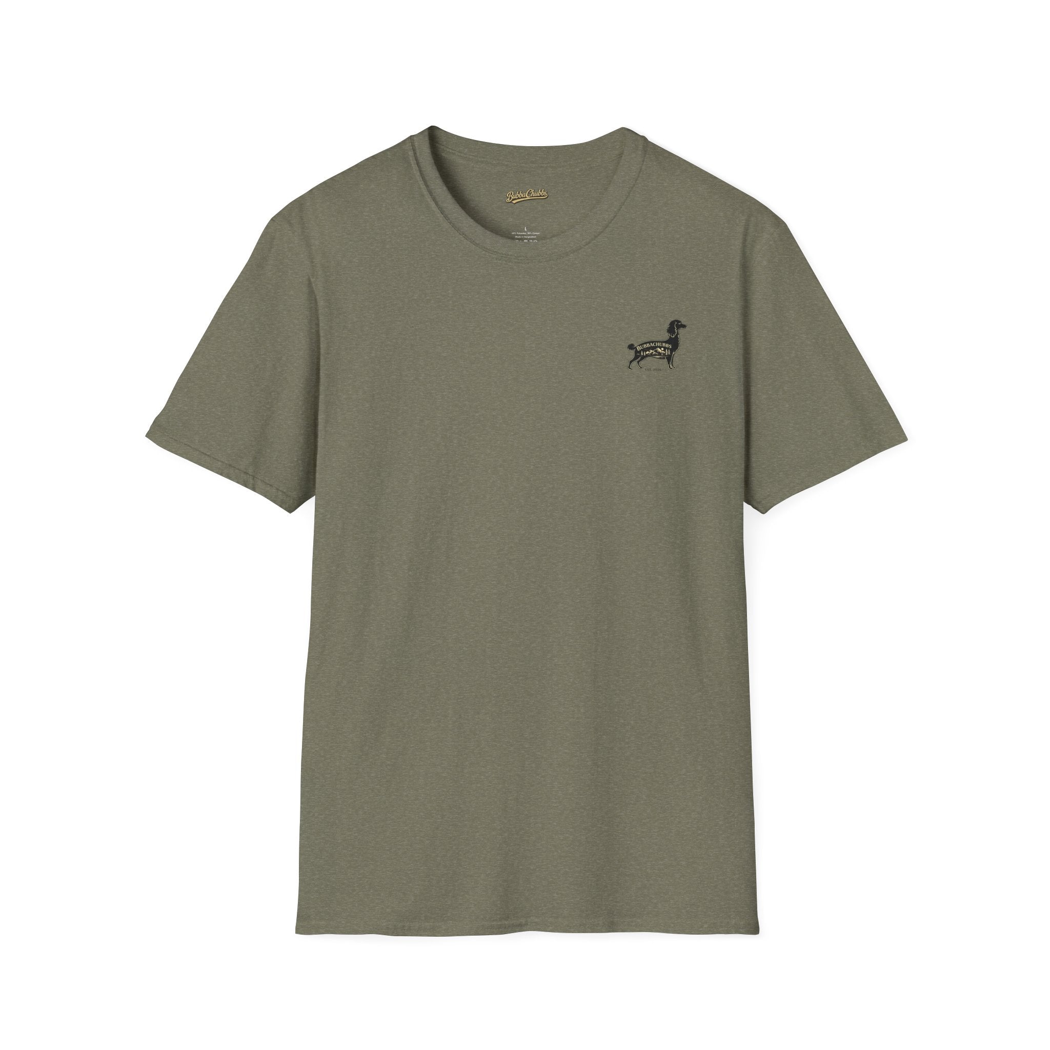 BubbaChubbs Himself Proud Chest Logo Short-Sleeve Tee - BubbaChubbs Brand