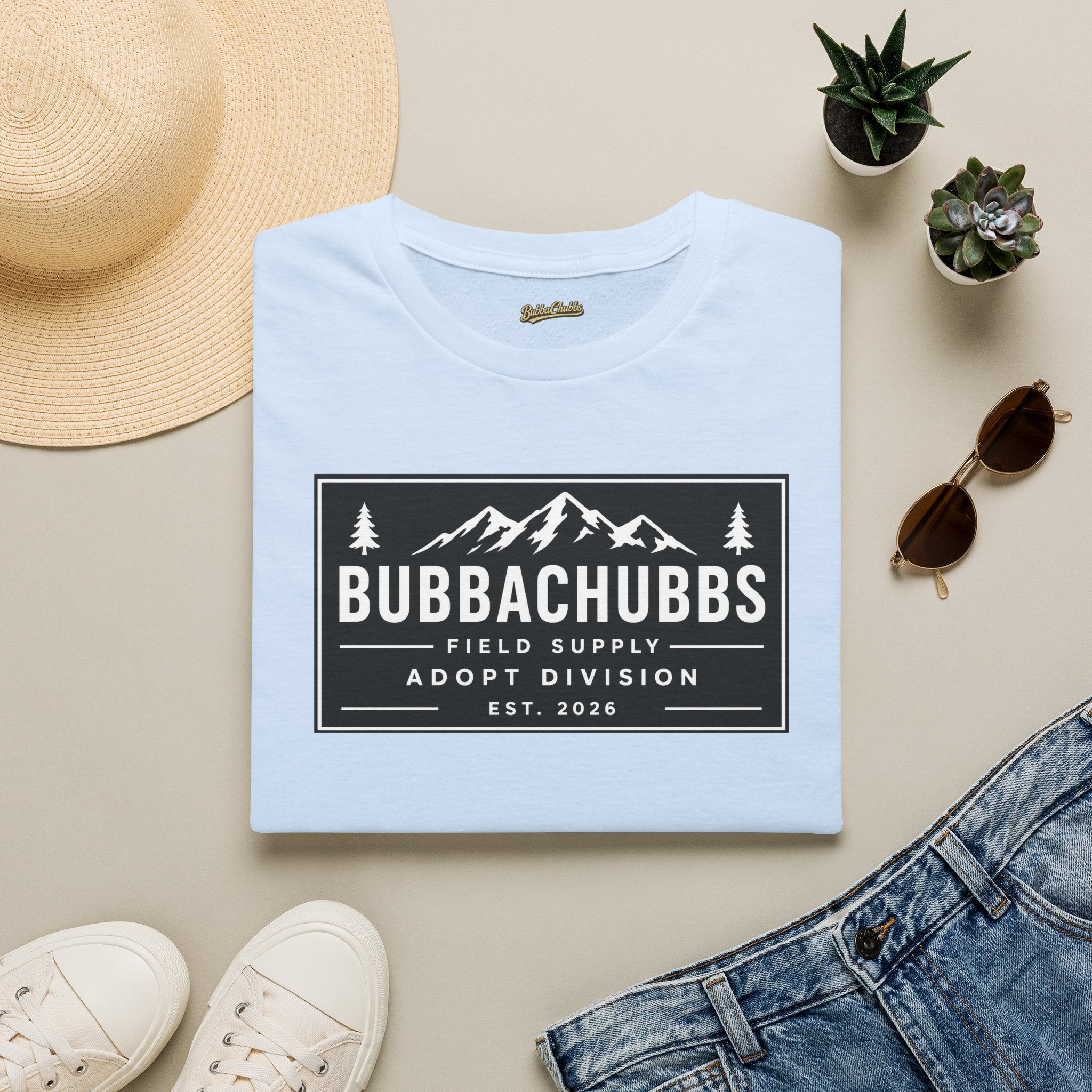 BubbaChubbs Adopt Supply Tee - BubbaChubbs Brand