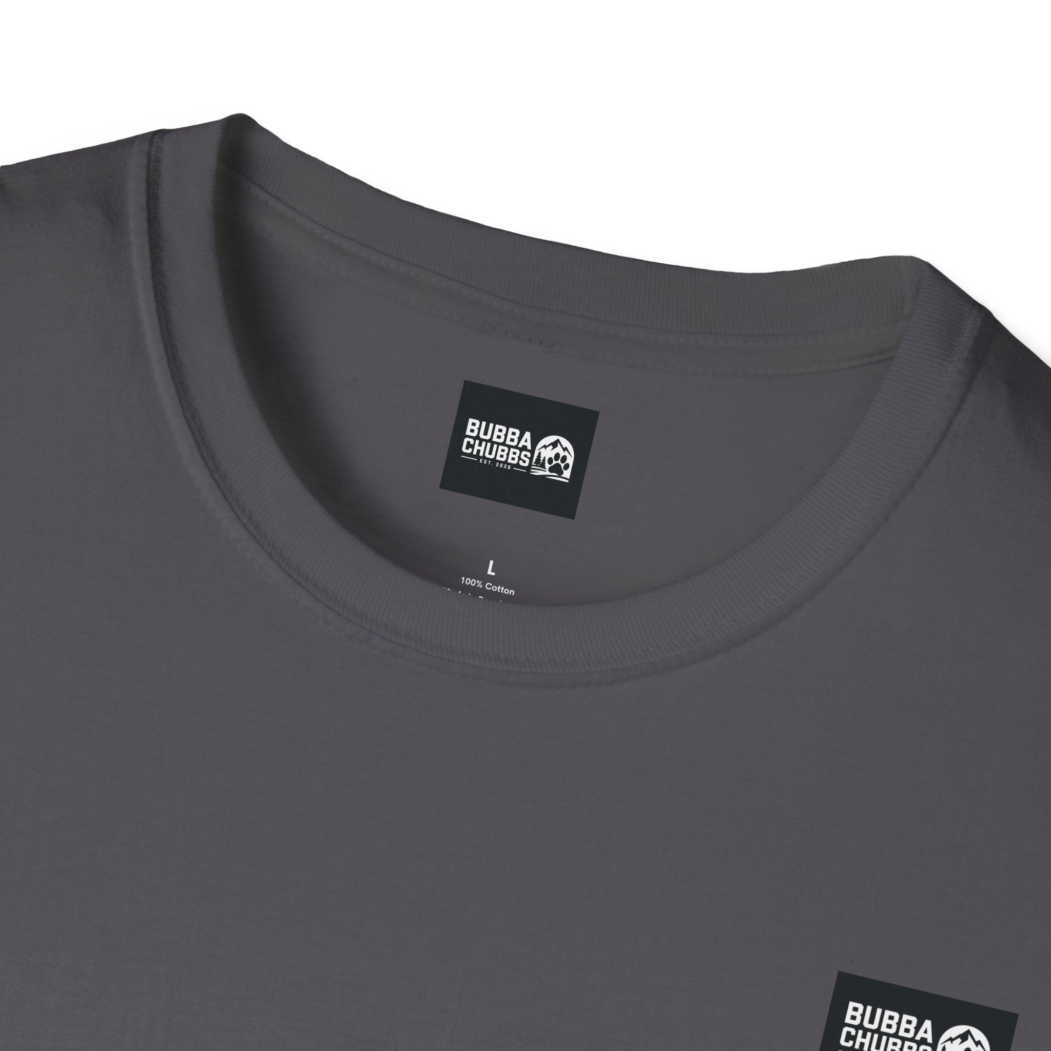 BubbaChubbs Updated Modern Back Large Logo Short-Sleeve Tee - BubbaChubbs Brand