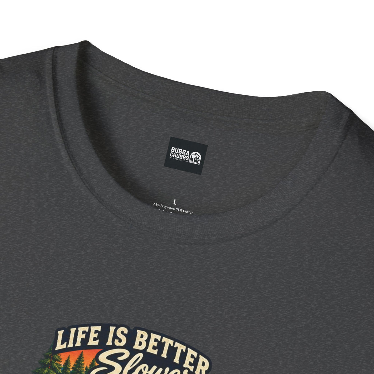 Life Is Better Slower Campfire T-Shirt