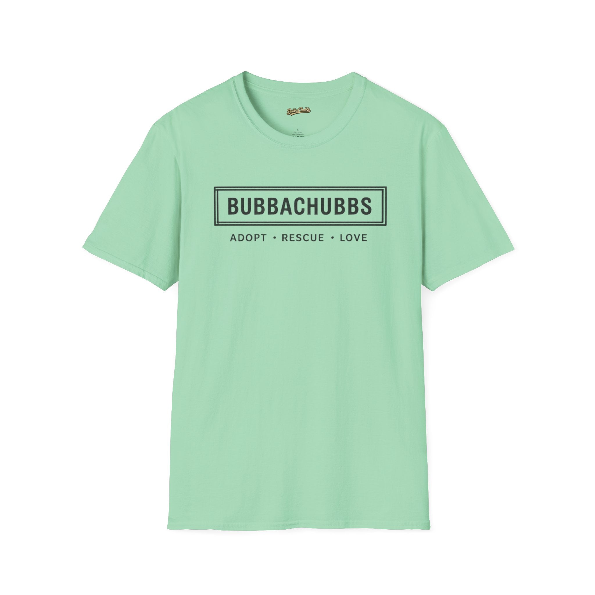 BubbaChubbs Adopt Rescue and Love Tee Printify