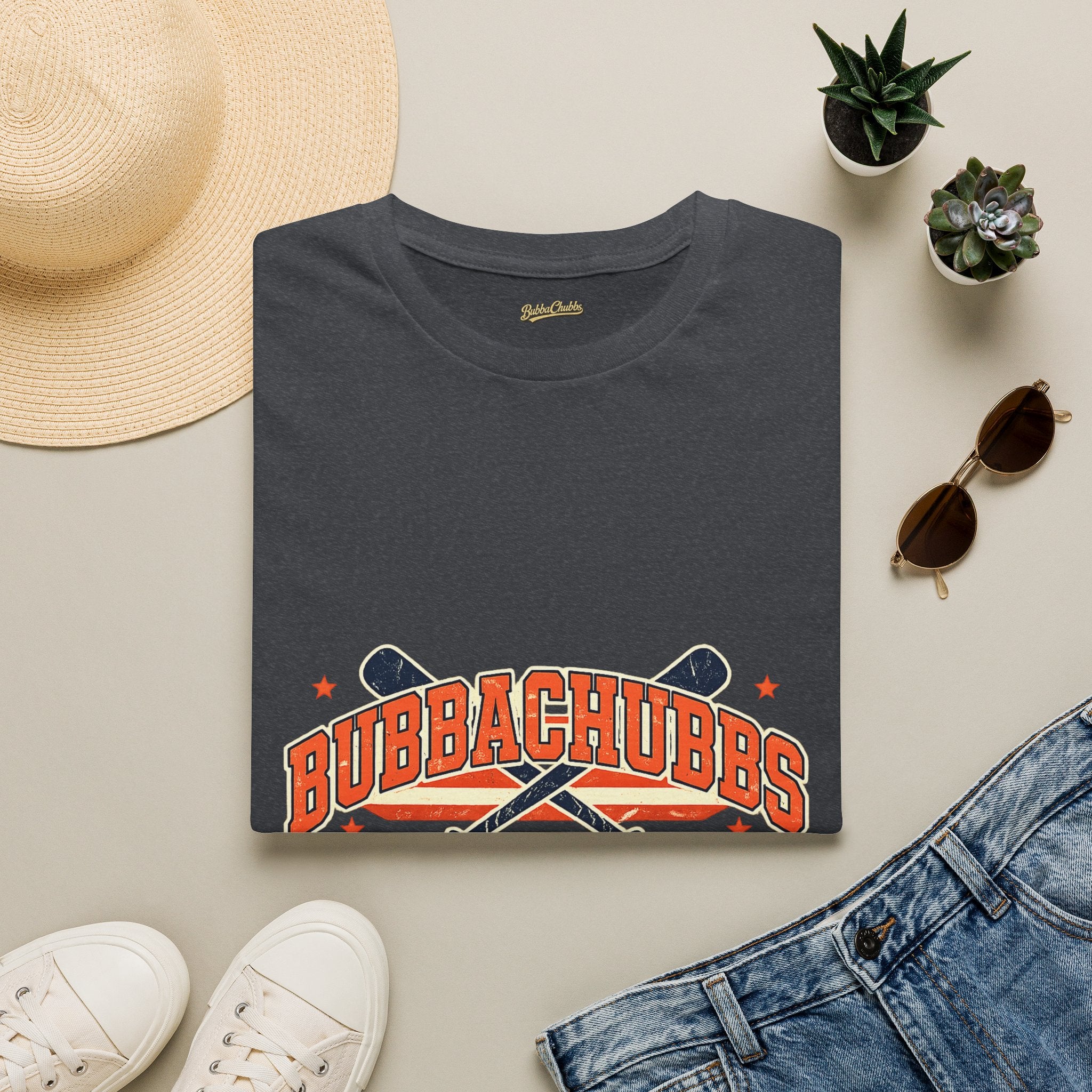 BubbaChubbs Athletic Logo Only T-Shirt Printify