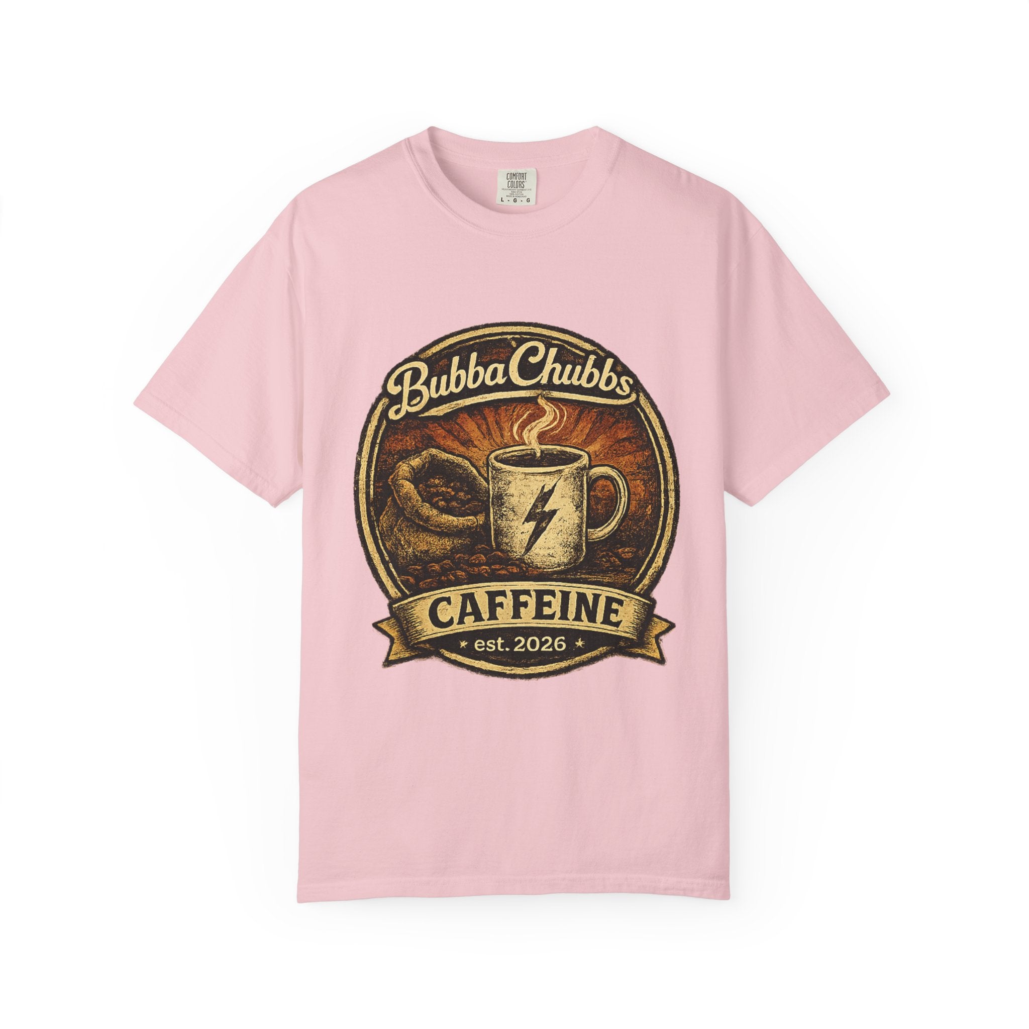 Coffee Jolt Graphic Tee | BubbaChubbs Get Out Stay Wild T-Shirt