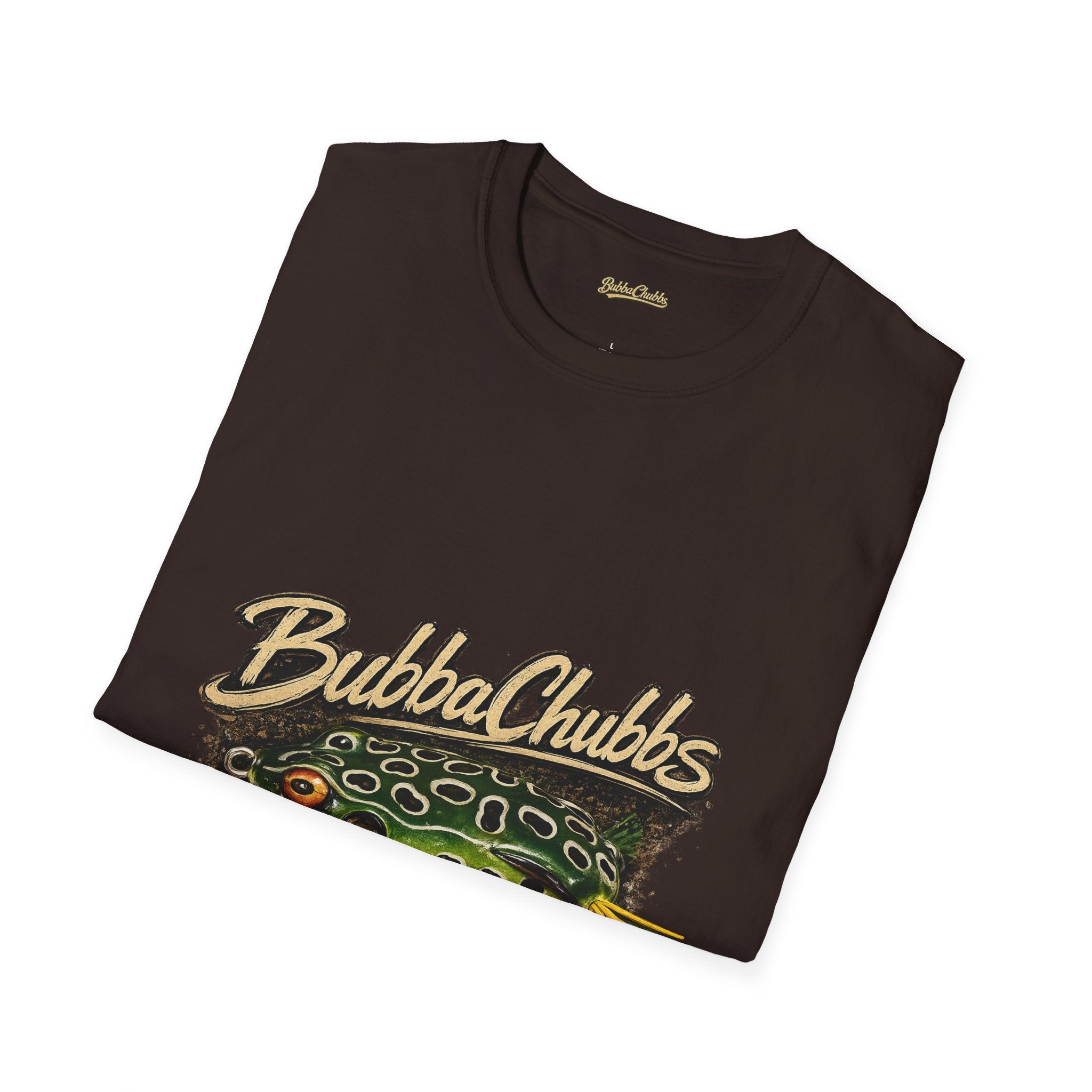 BubbaChubbs Gone Fishing Lure Graphic Tee Printify