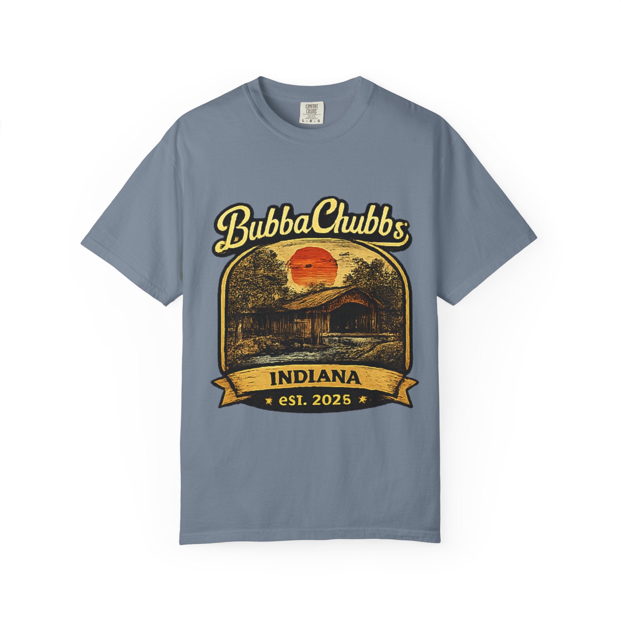 Indiana Graphic Tee | BubbaChubbs Get Out Stay Wild T-Shirt