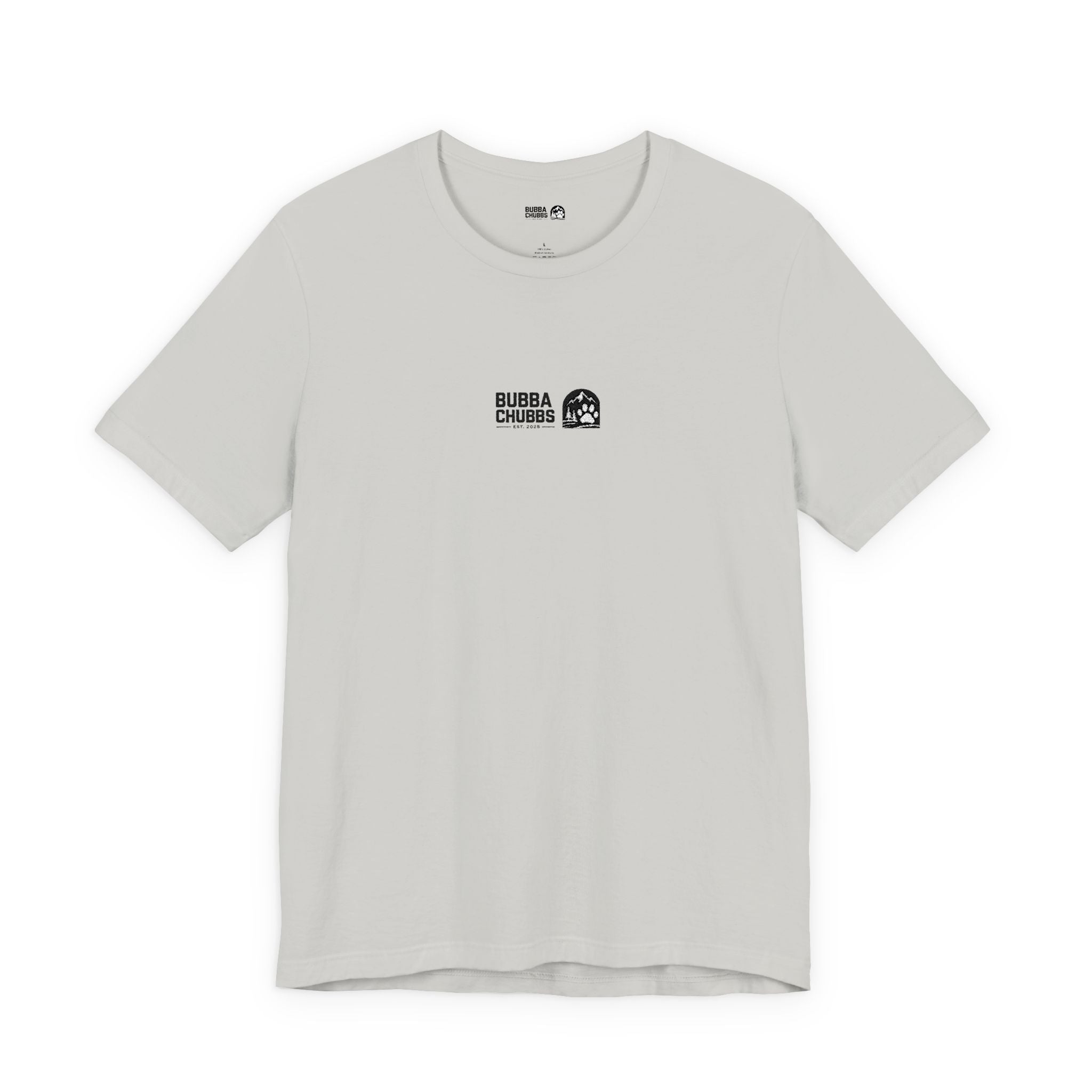 BubbaChubbs - Embroidered Logo - Unisex Jersey Short Sleeve Tee Printify